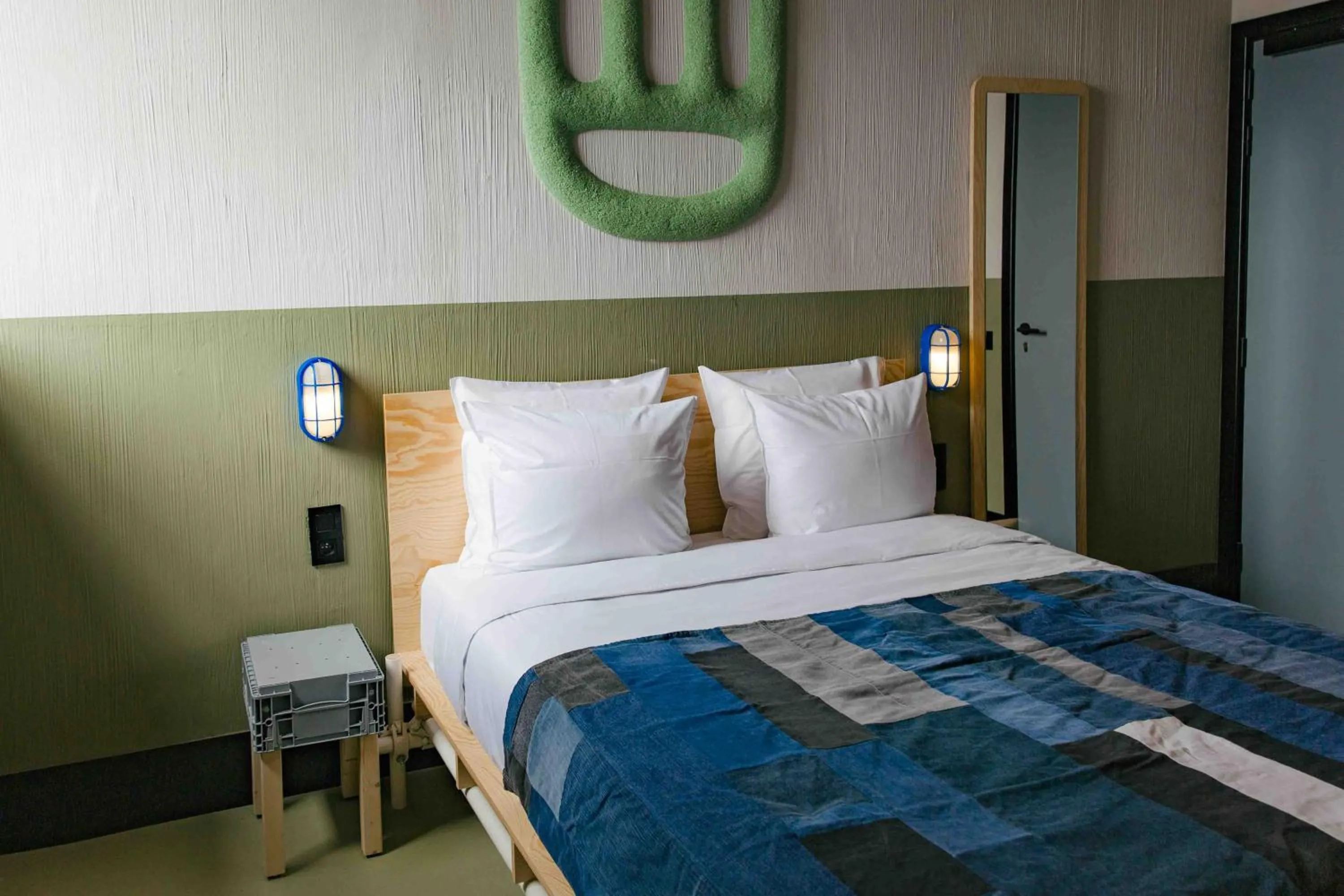 Bedroom, Bed in JAM Ghent