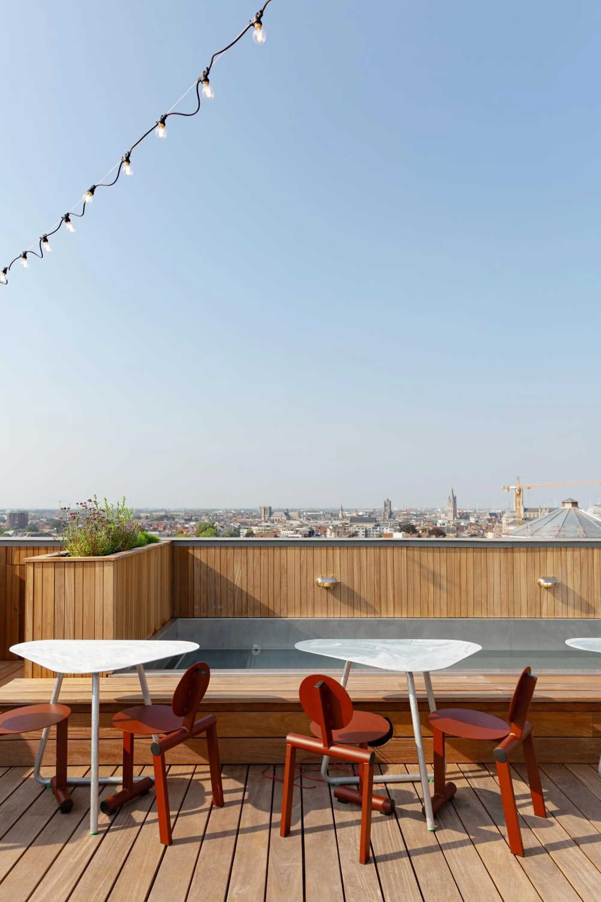 Balcony/Terrace in JAM Ghent