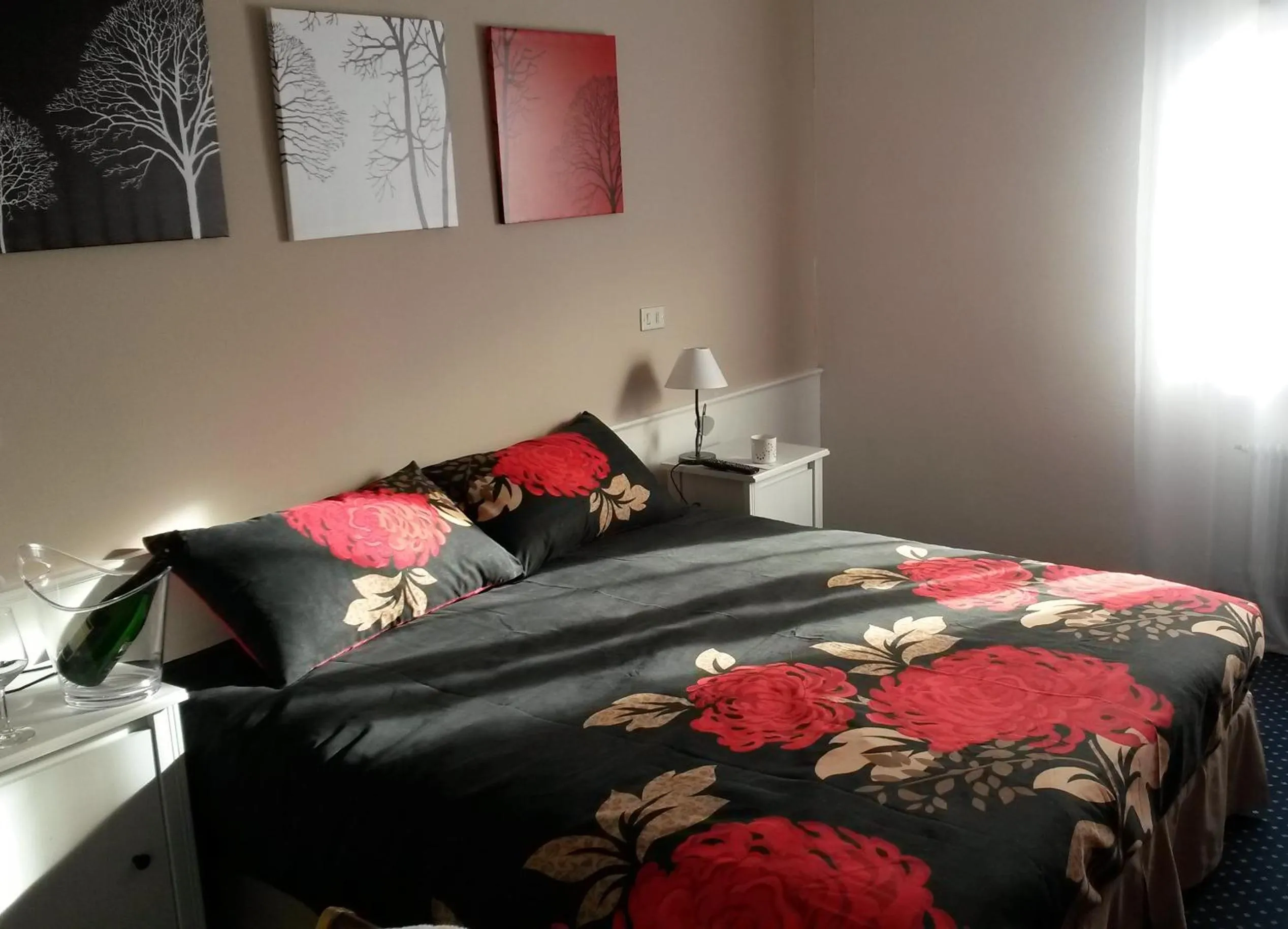 Bed in Albergo al Sole