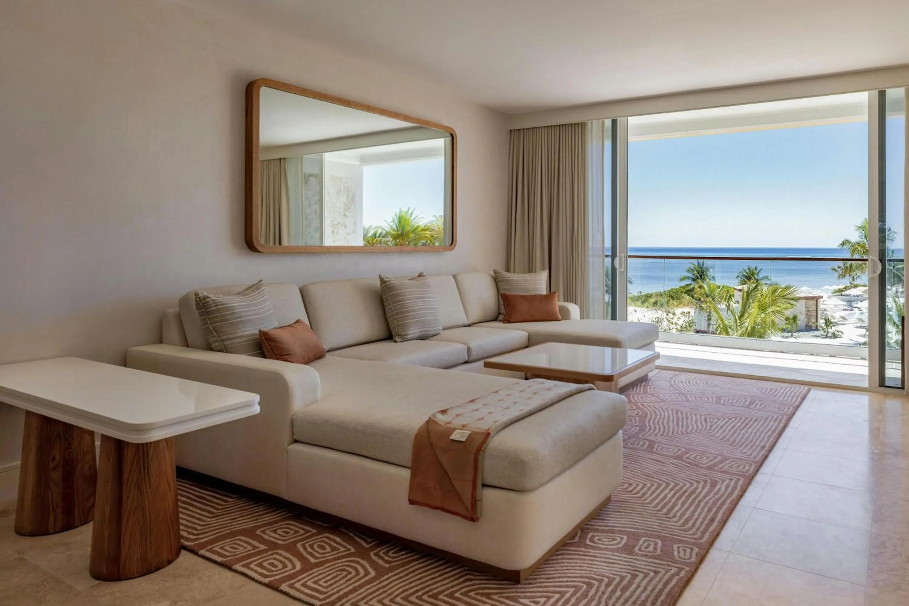 Living room, Bed in Salterra, a Luxury Collection Resort & Spa, South Caicos