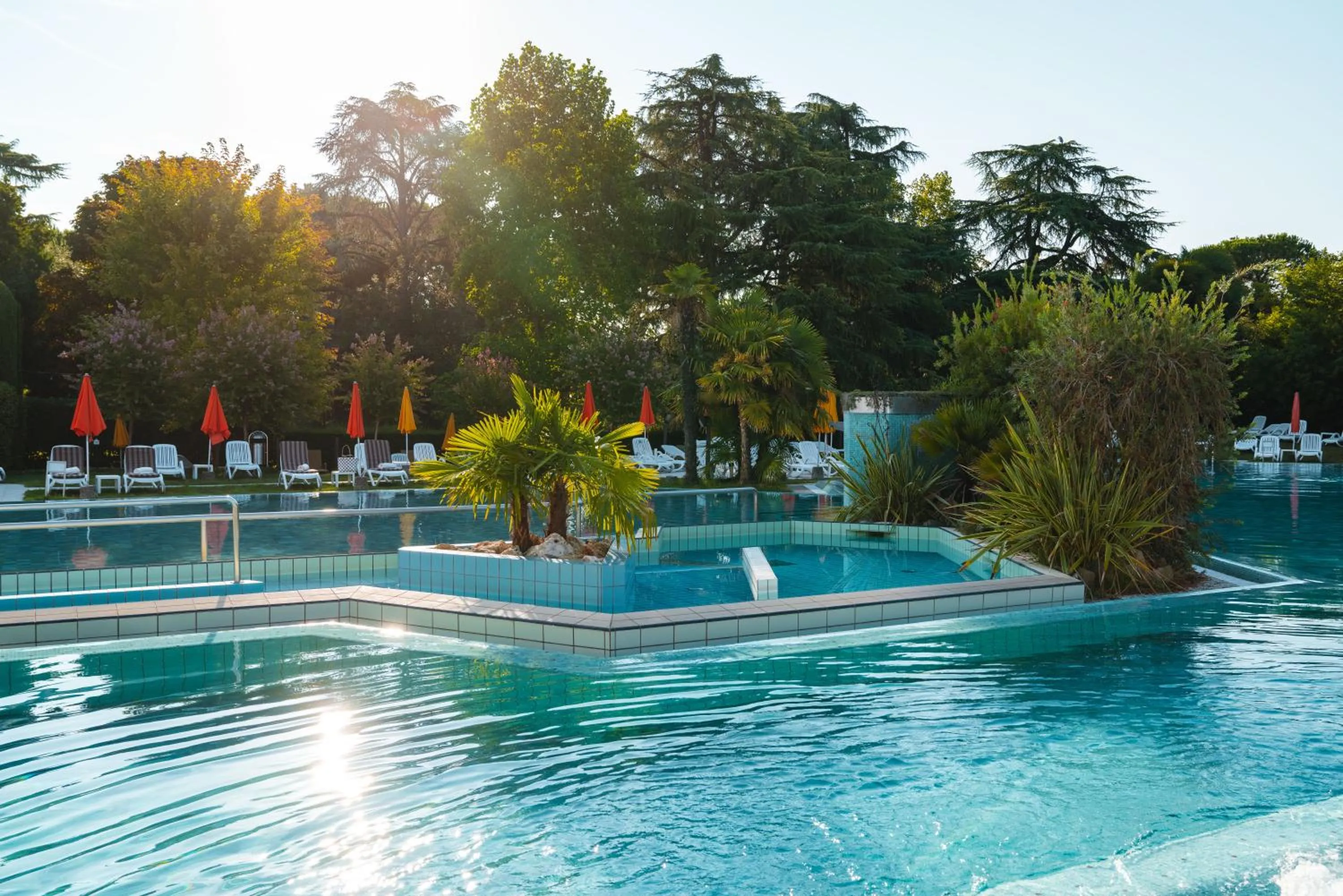 Swimming pool in Hotel Garden Terme