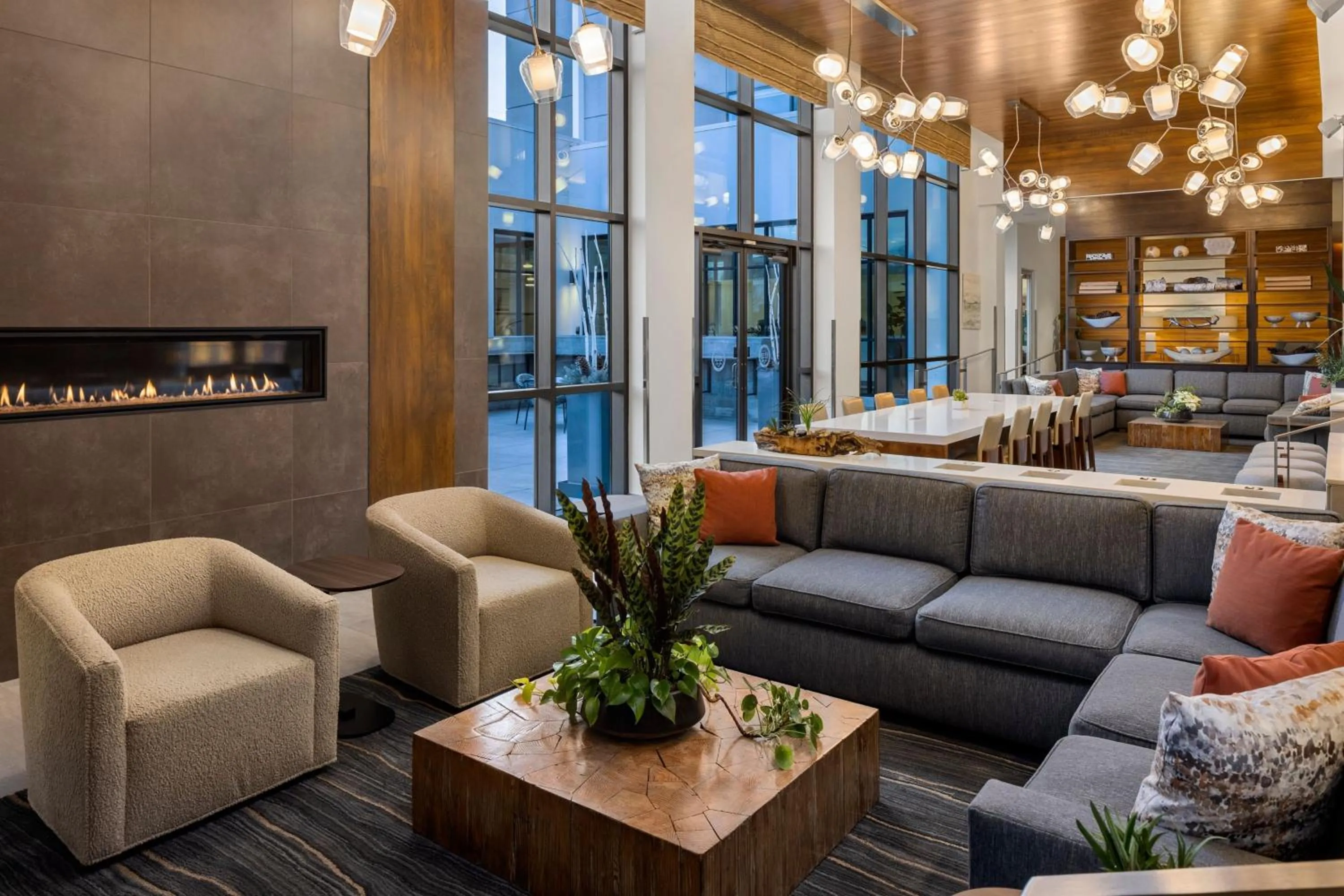 Lobby or reception in Element Bozeman