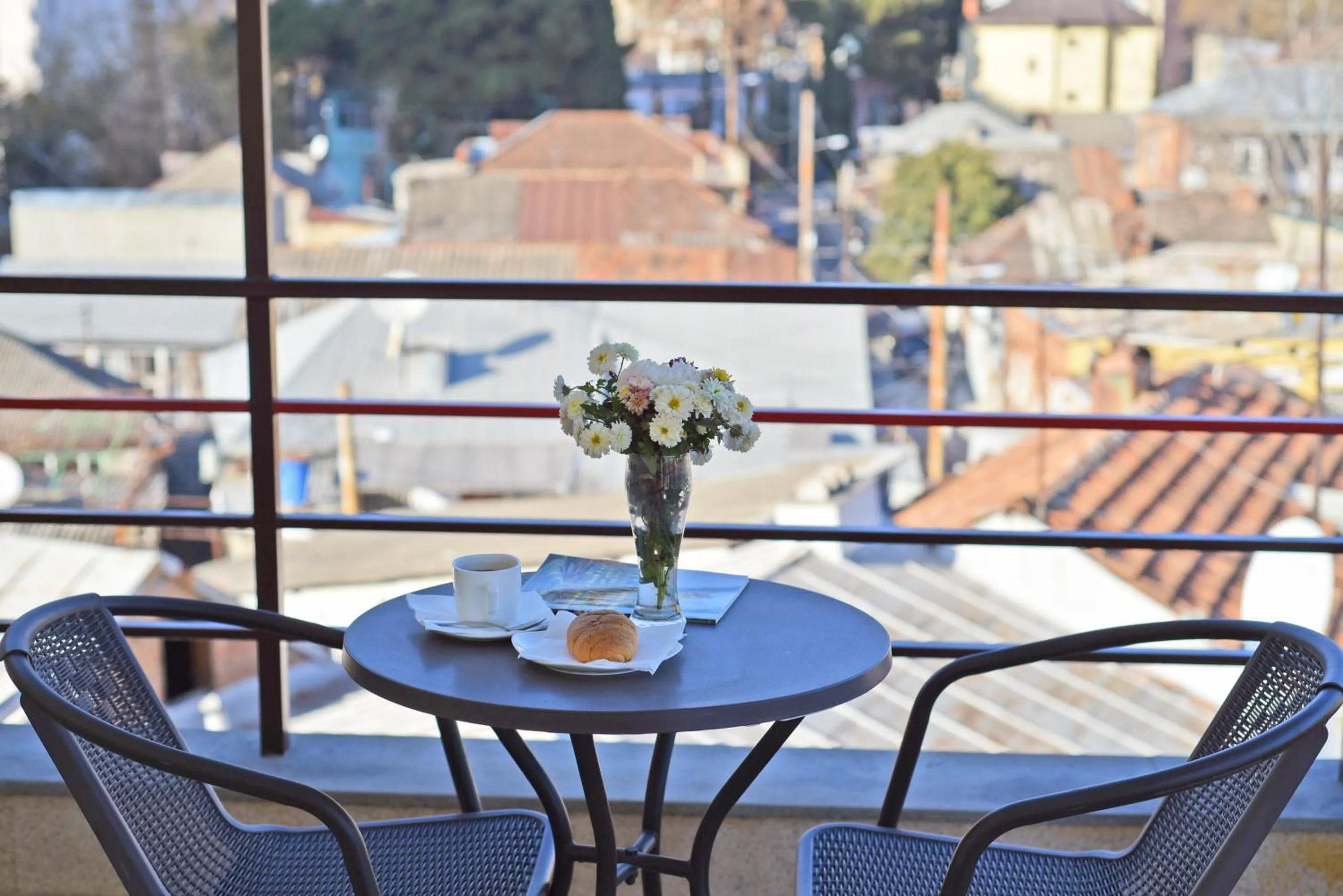 Balcony/Terrace in East Gate Boutique Hotel