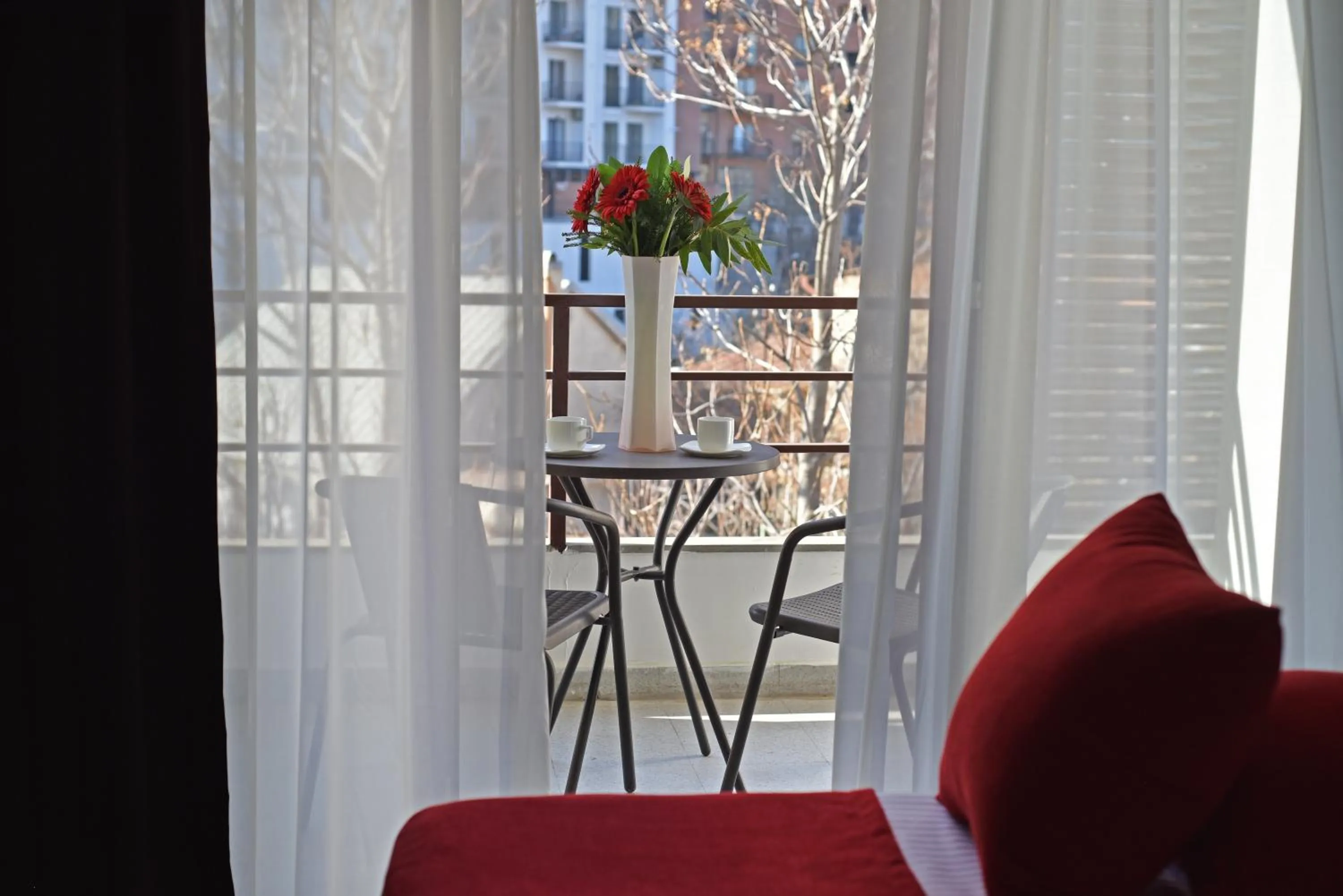 Balcony/Terrace in East Gate Boutique Hotel