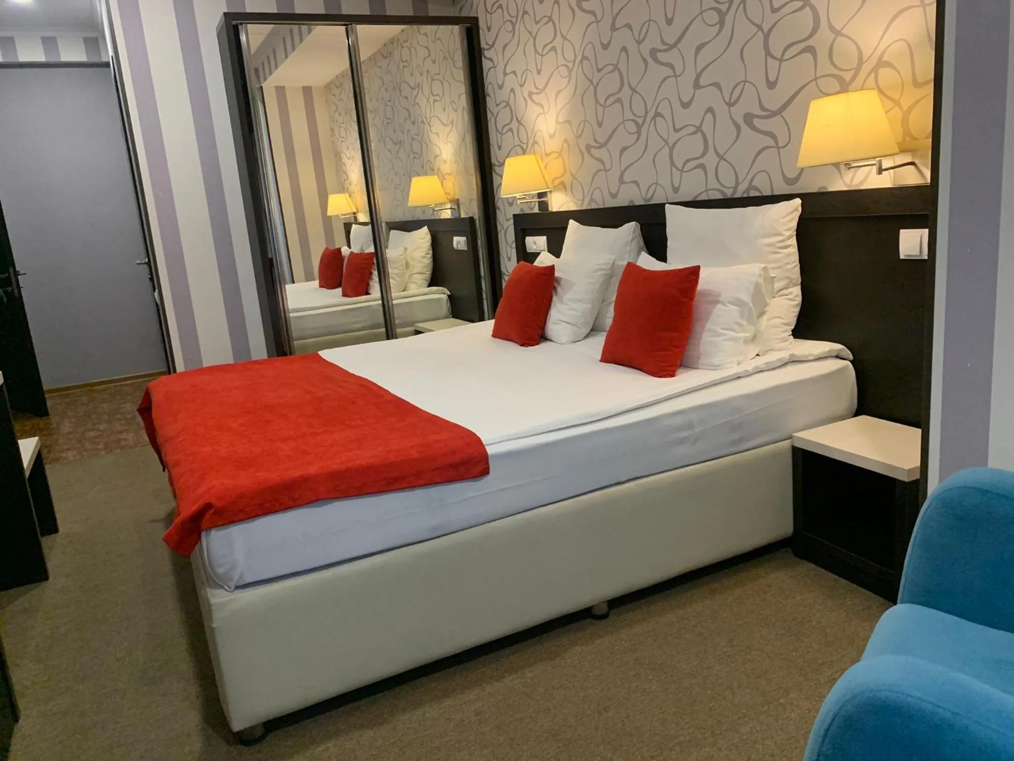 Bed in East Gate Boutique Hotel