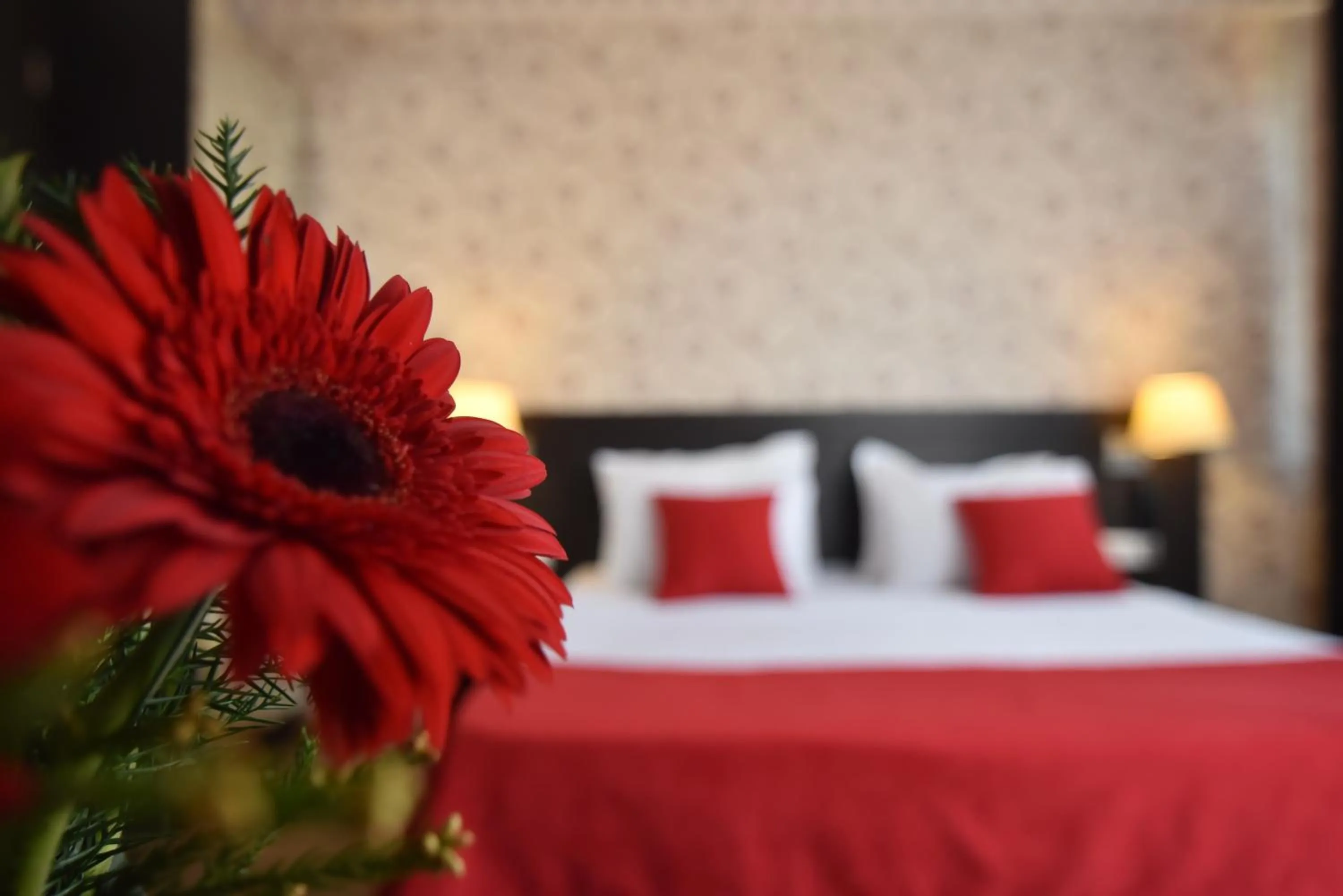 Bed in East Gate Boutique Hotel