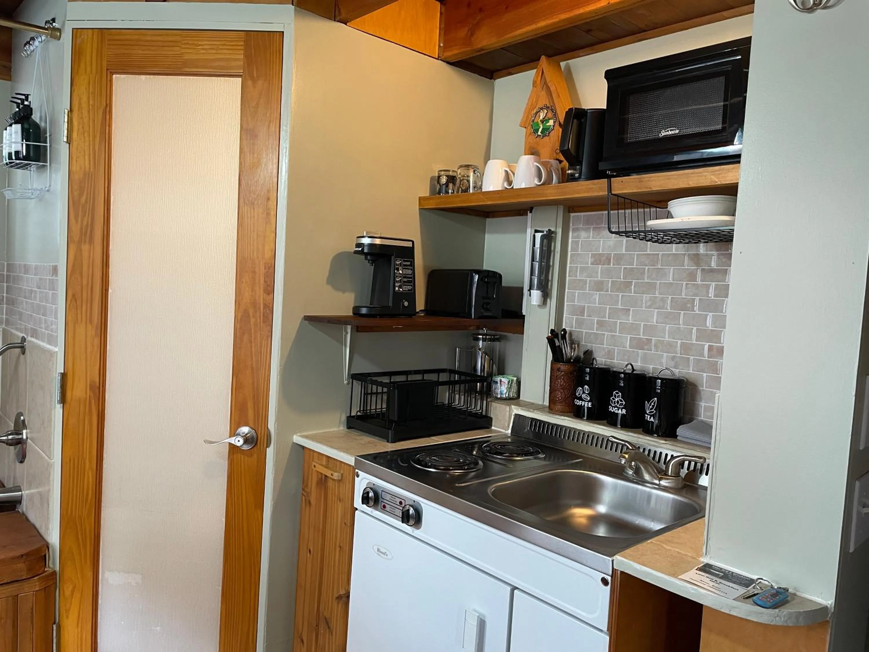 Kitchen or kitchenette in Luna Bed & Breakfast