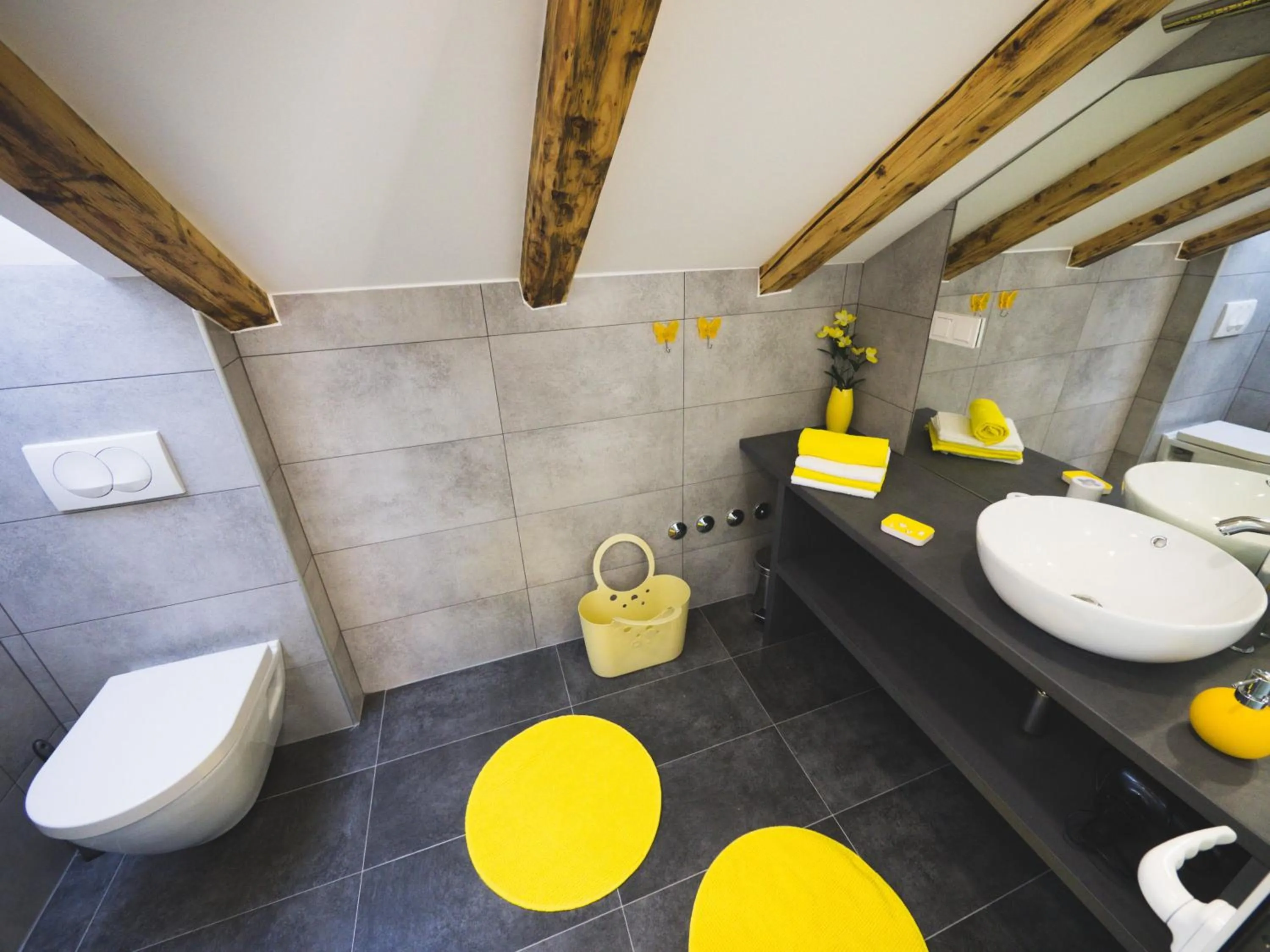 Bathroom in Apartments Sunny Garden