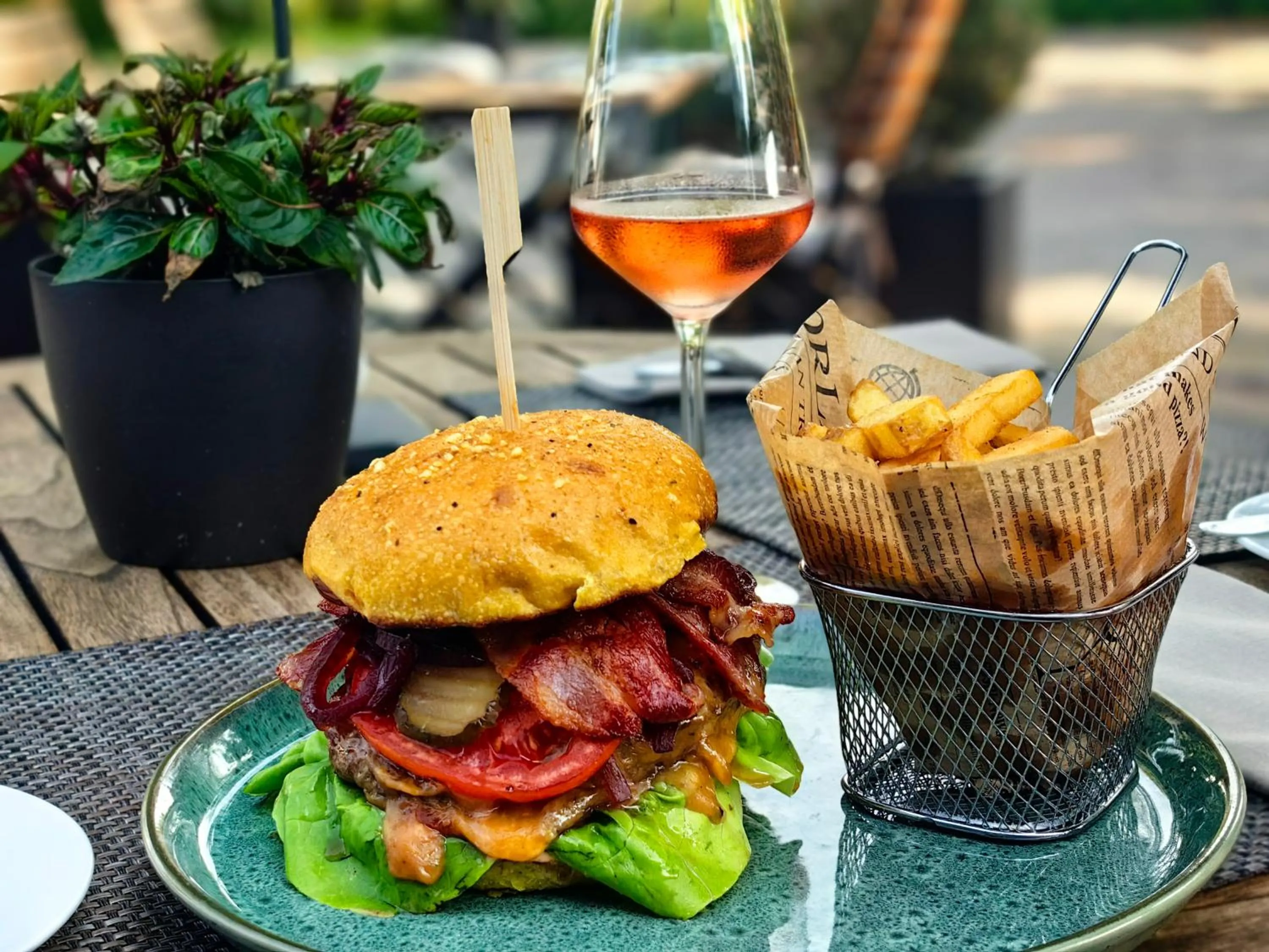 Balcony/Terrace in Hotel Restaurant Verst