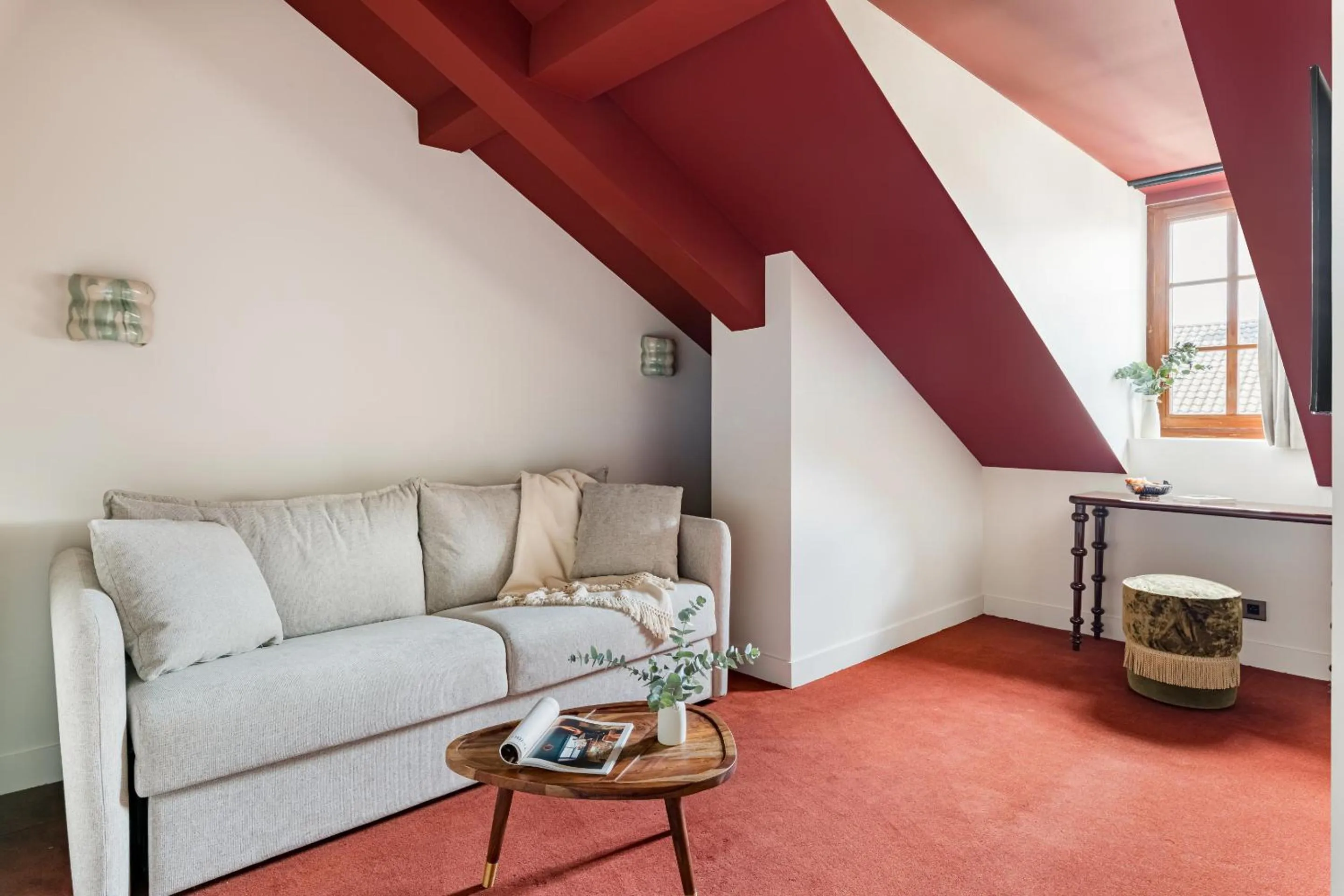 Living room in Hôtel La Cour du 6