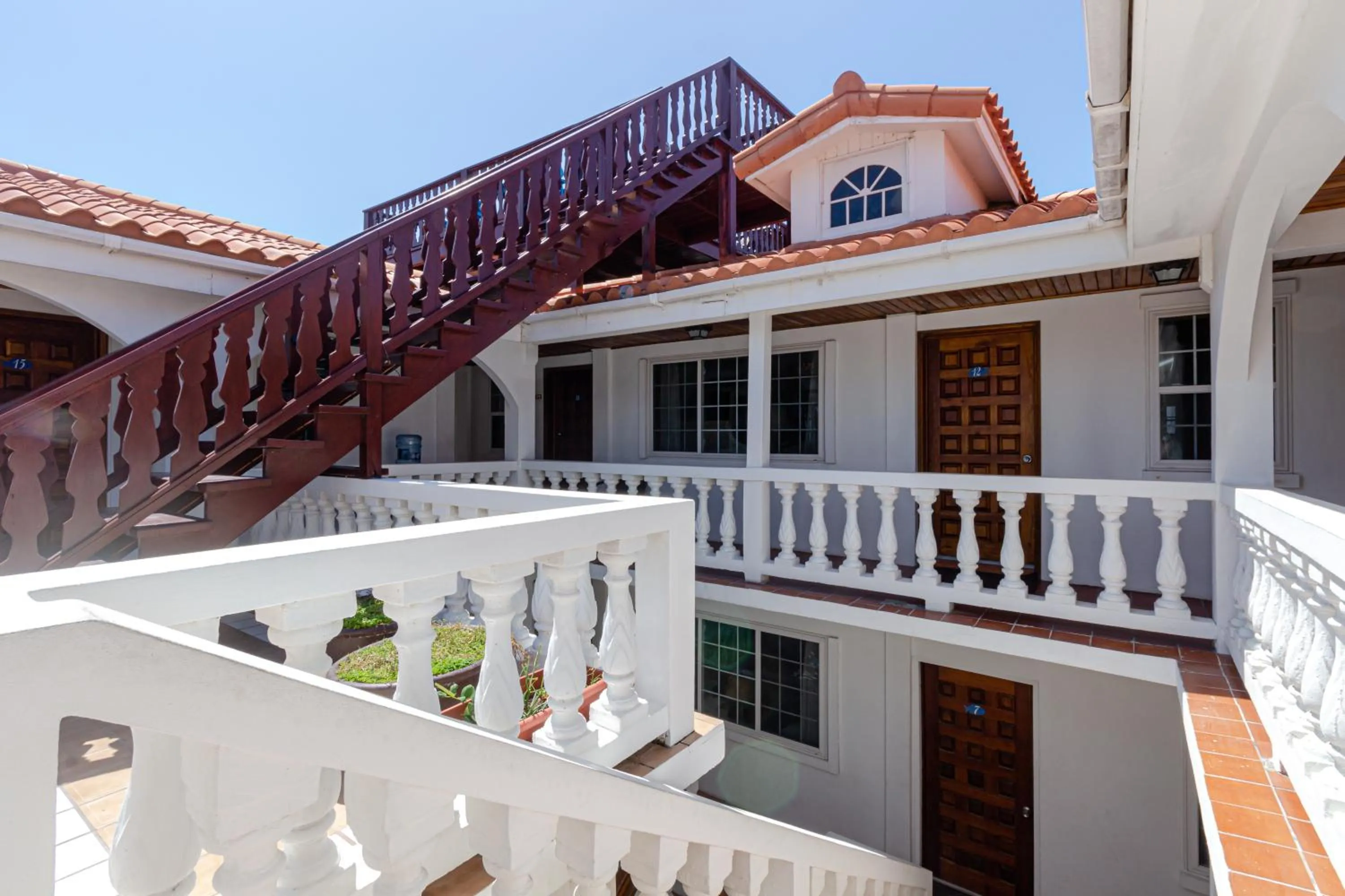 Balcony/Terrace in Blue Tang Inn