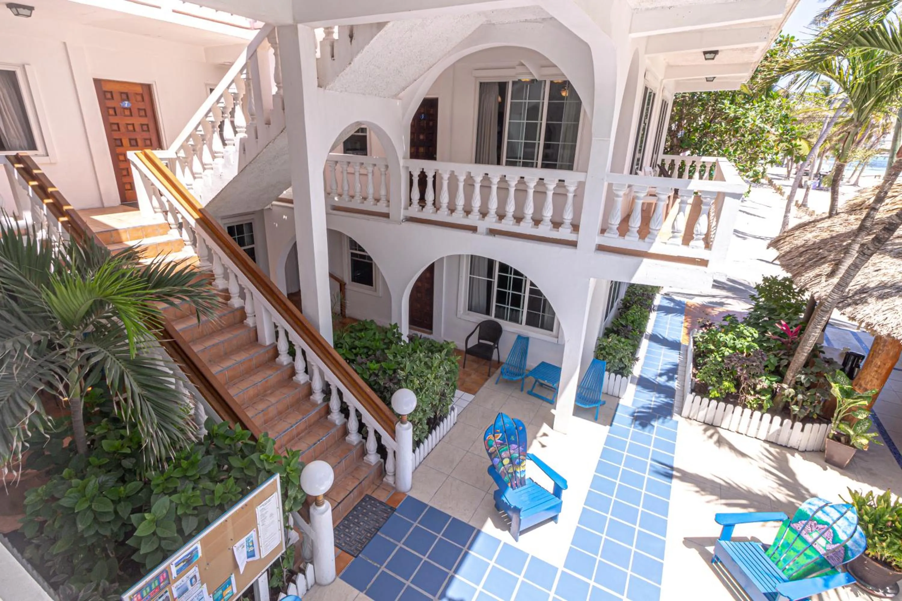 Balcony/Terrace in Blue Tang Inn