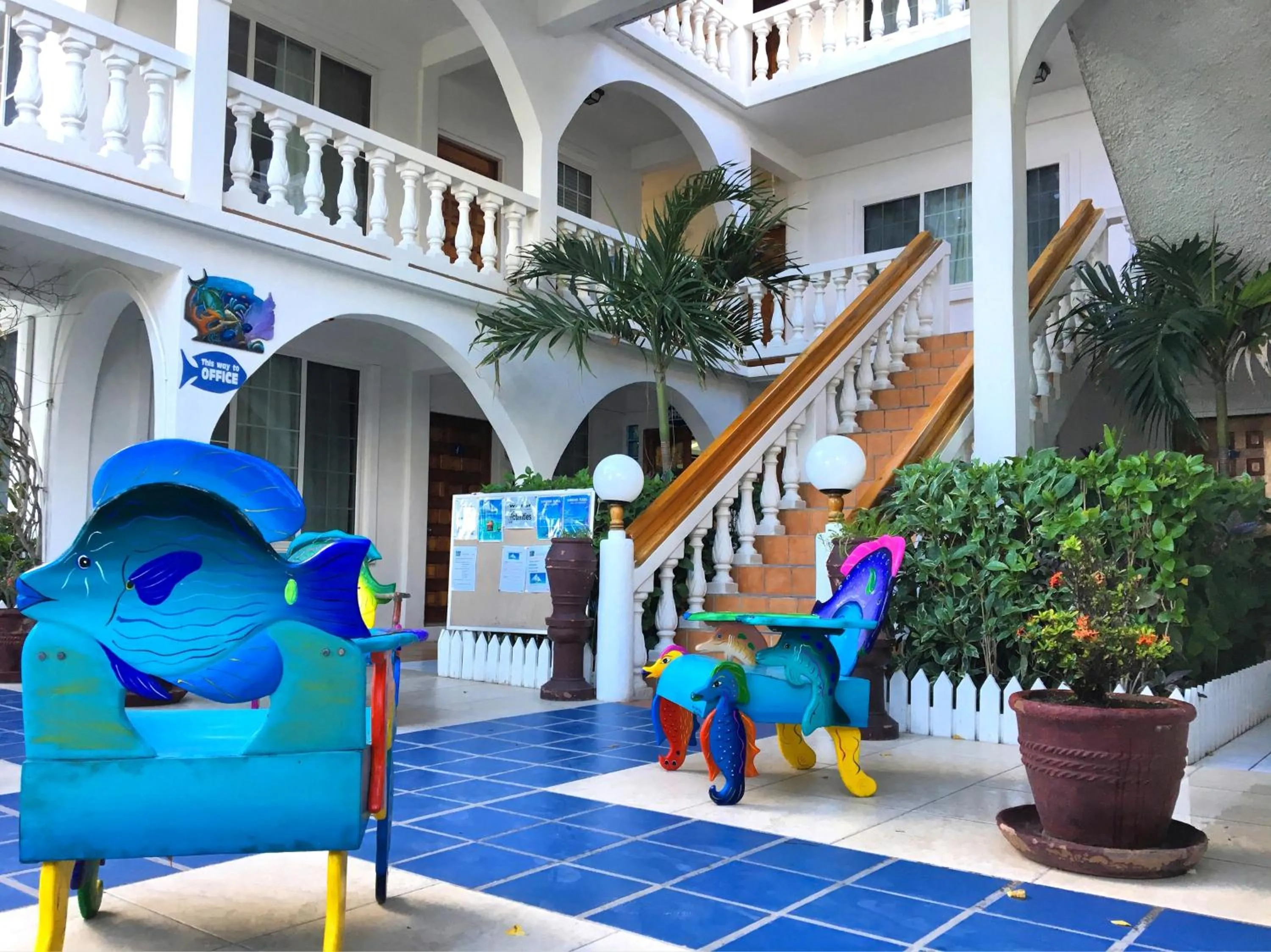 Area and facilities in Blue Tang Inn