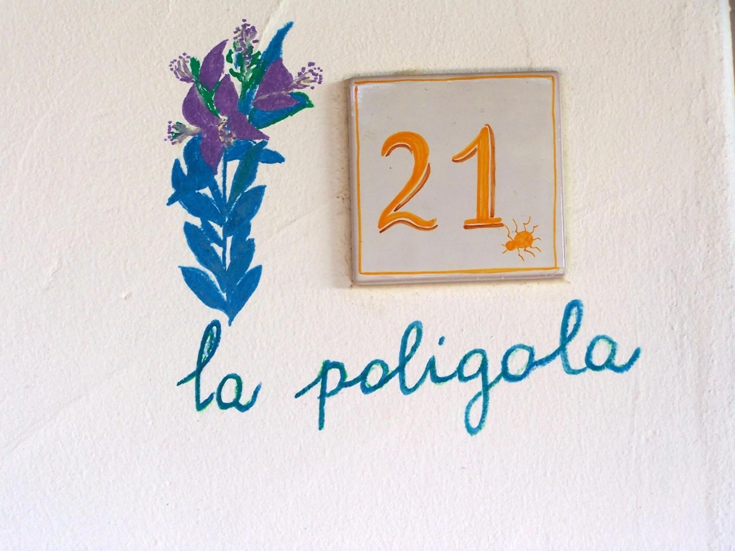 Decorative detail in Hotel Club Ragno D'oro