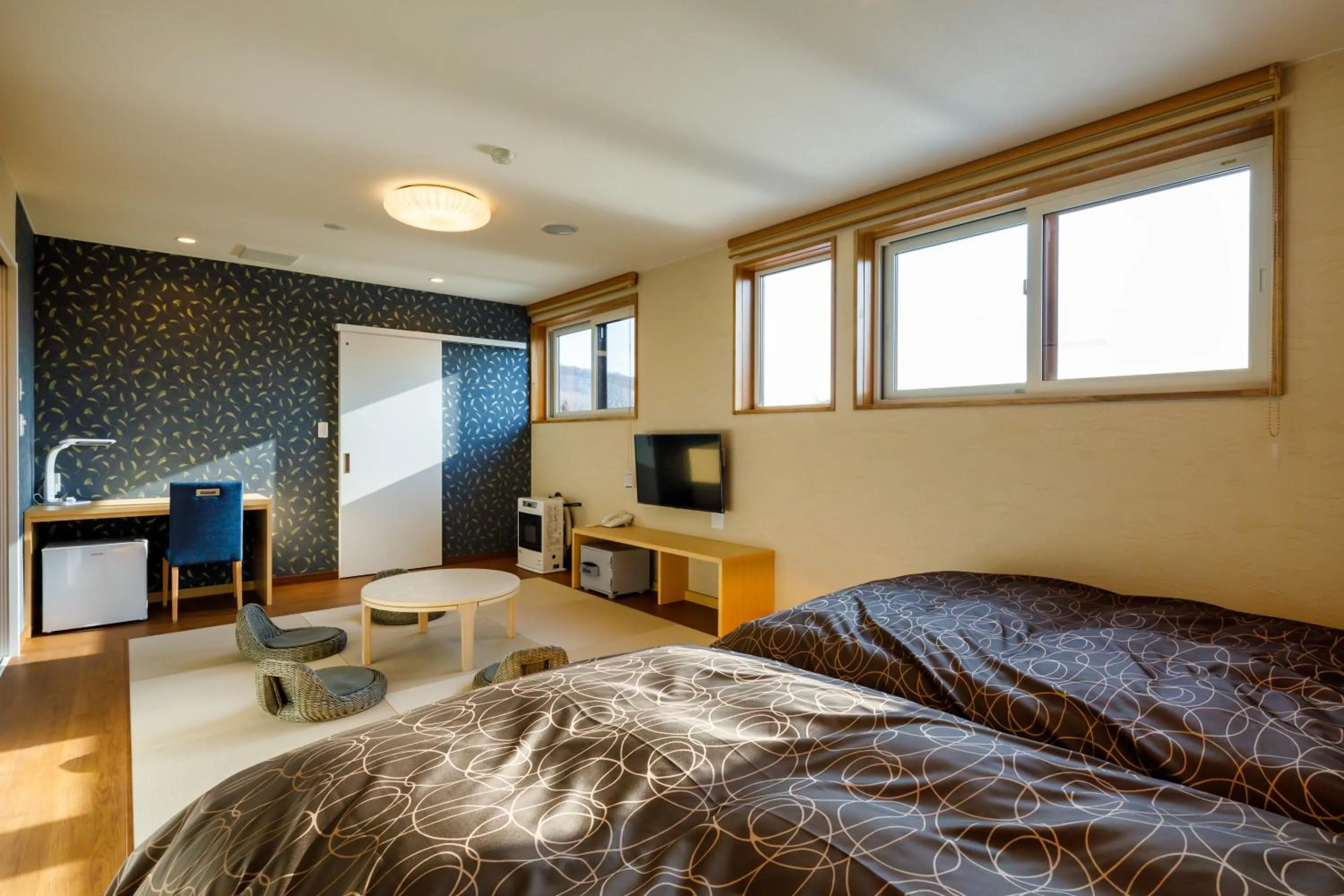 Photo of the whole room, Bed in Aoni Sanso