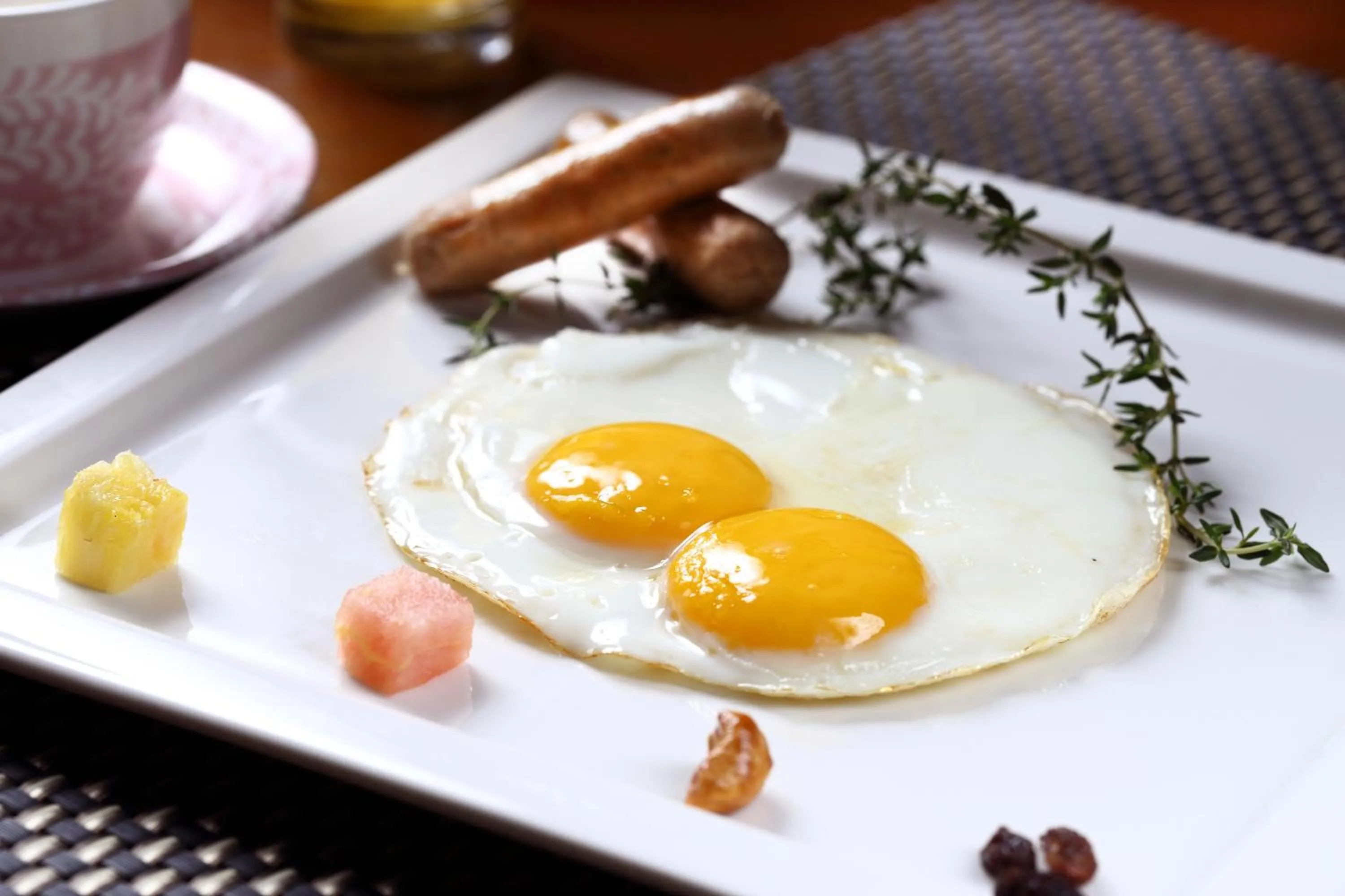 American breakfast in Hotel Intrendy