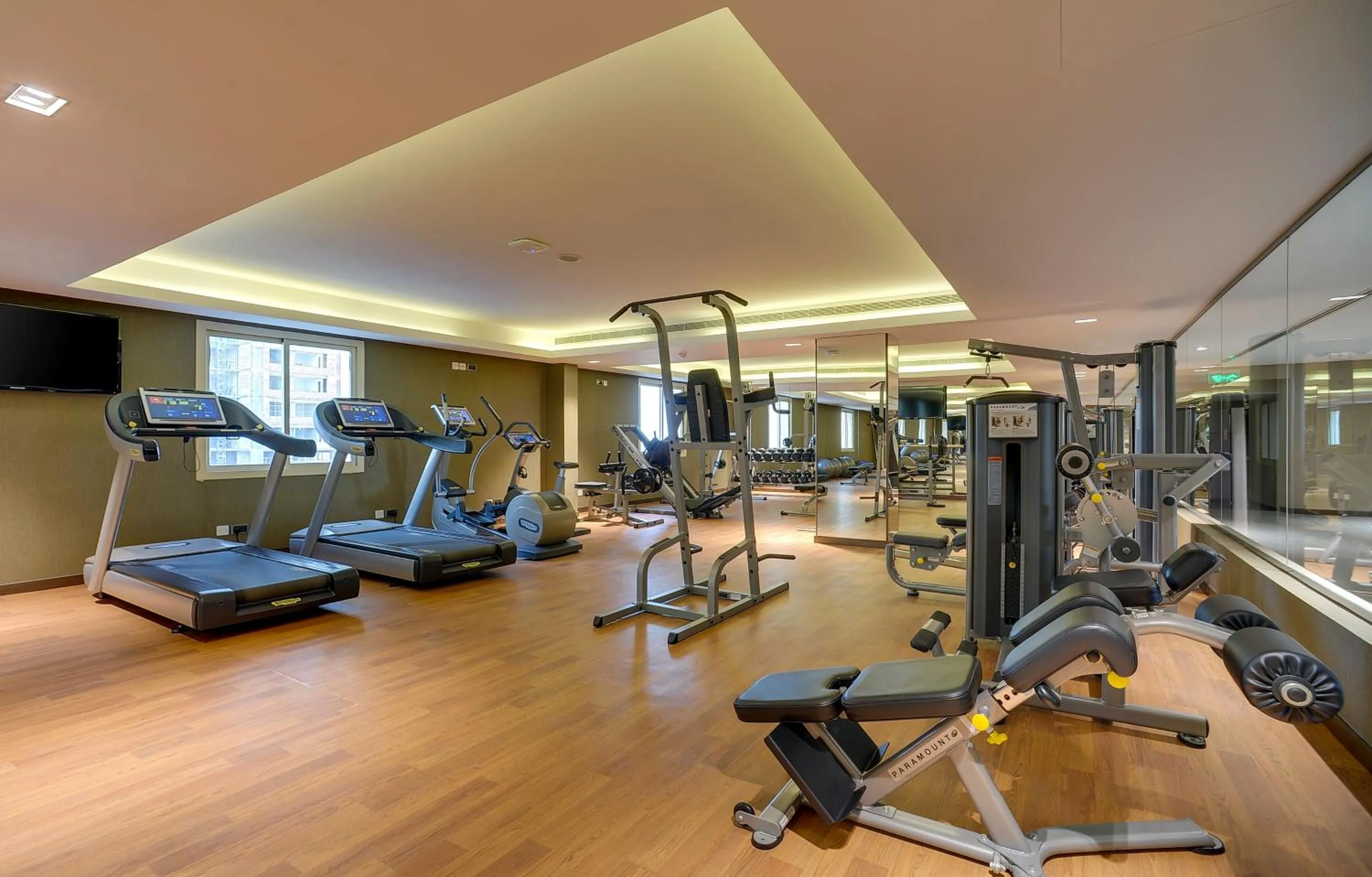 Fitness centre/facilities in Ramee Rose Hotel