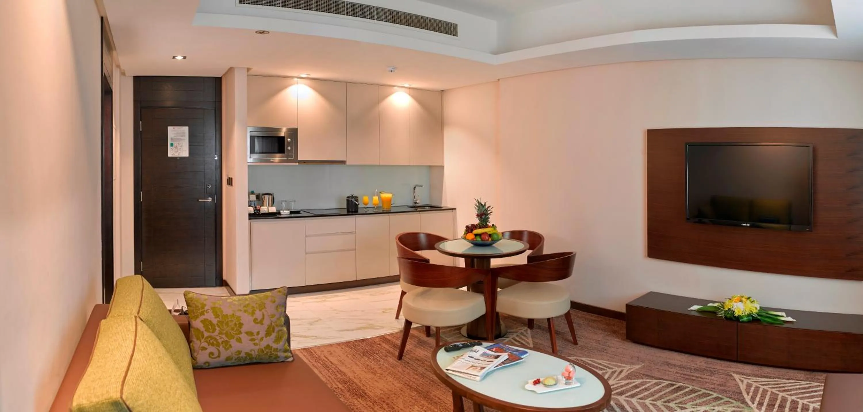 Kitchen or kitchenette in Ramee Rose Hotel