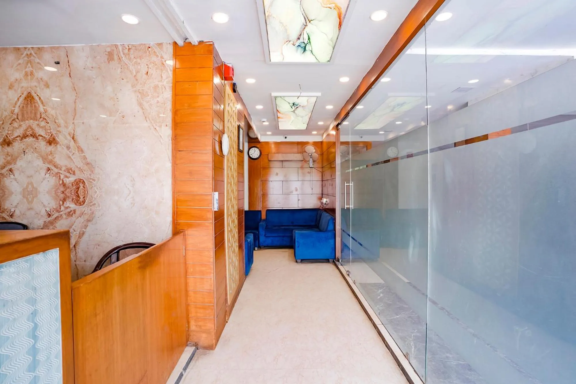 Lobby or reception in FabHotel Kyra - Near Airport Road