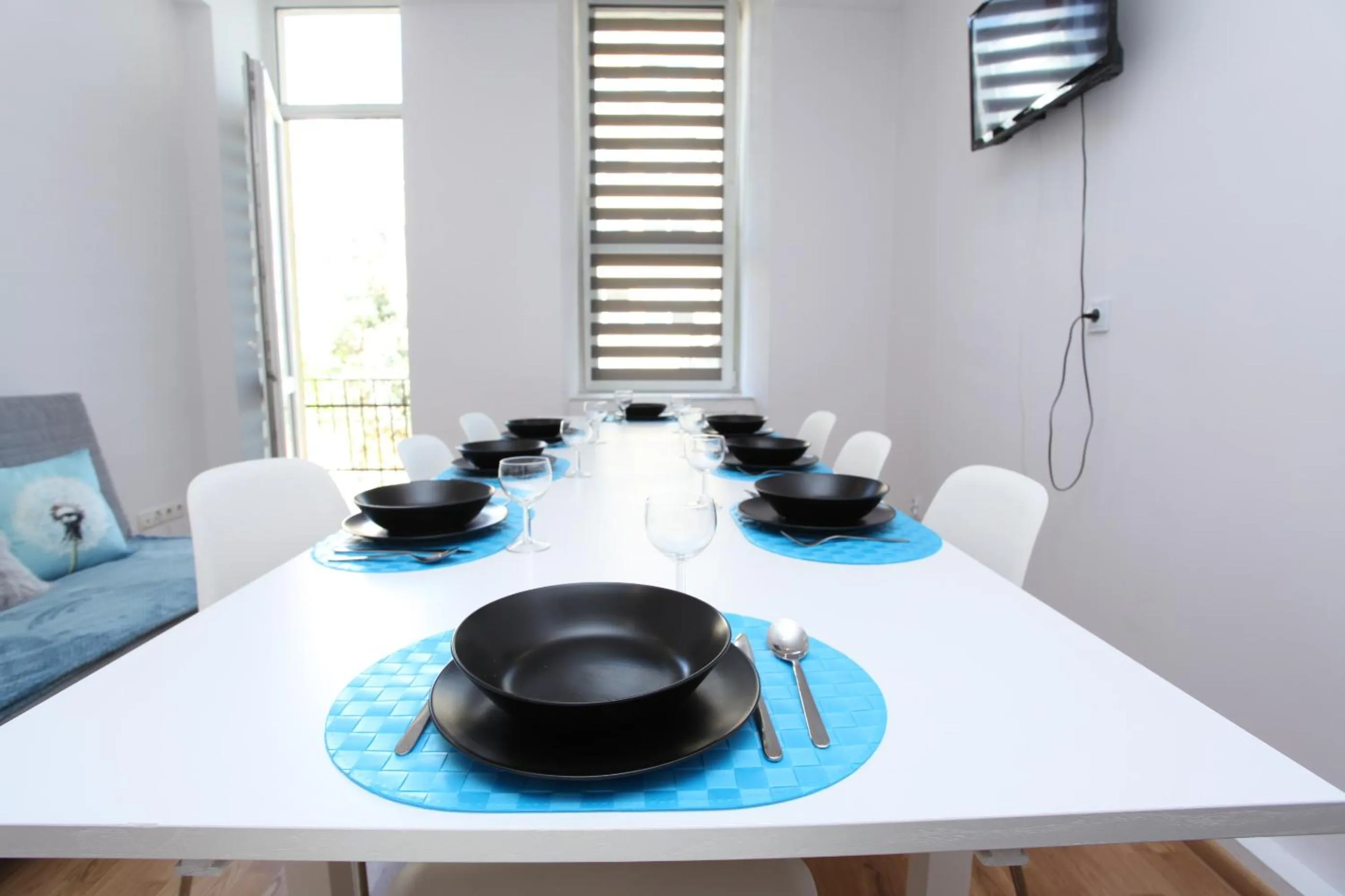 Dining area in Krakow Townhouse