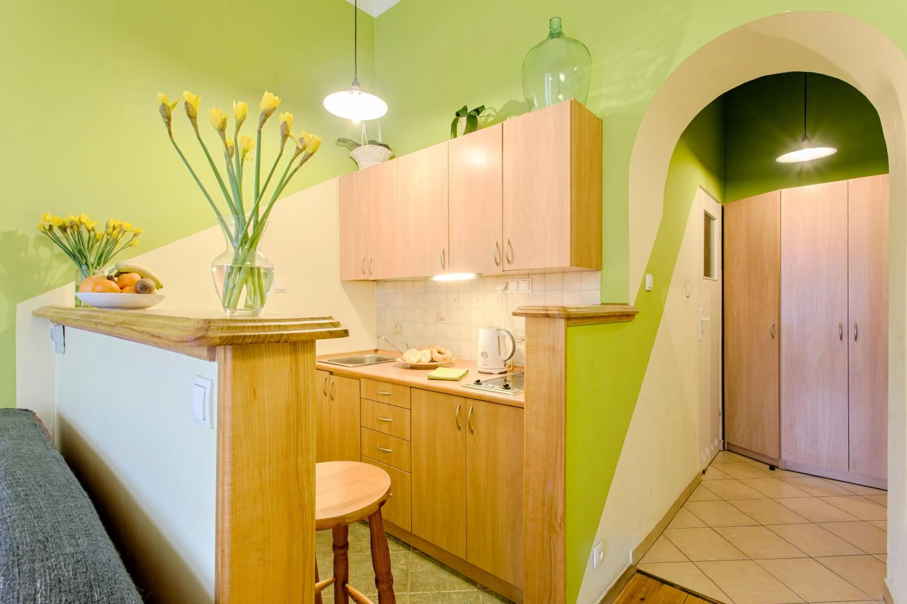 Kitchen or kitchenette in Krakow Townhouse