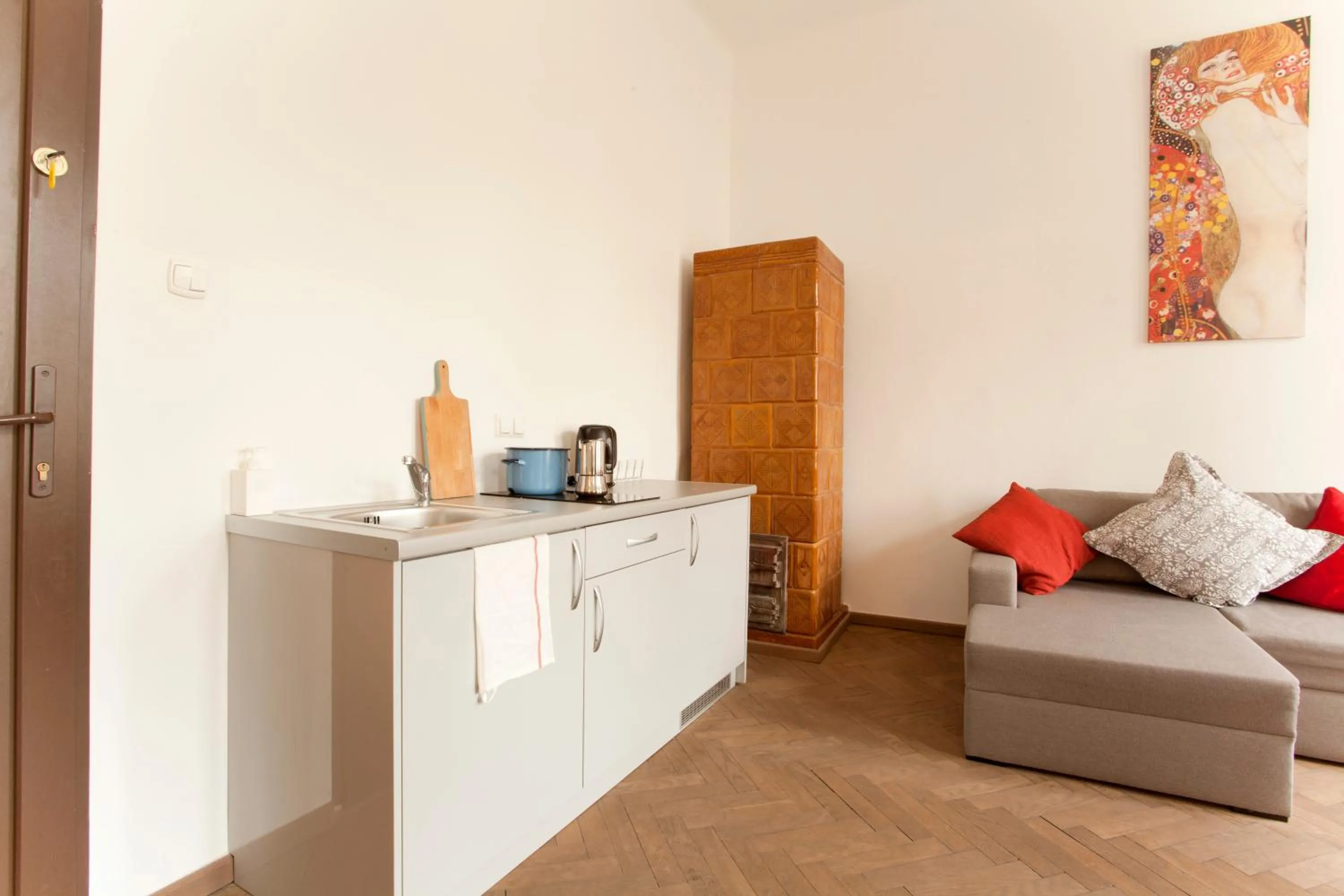 Bed in Krakow Townhouse