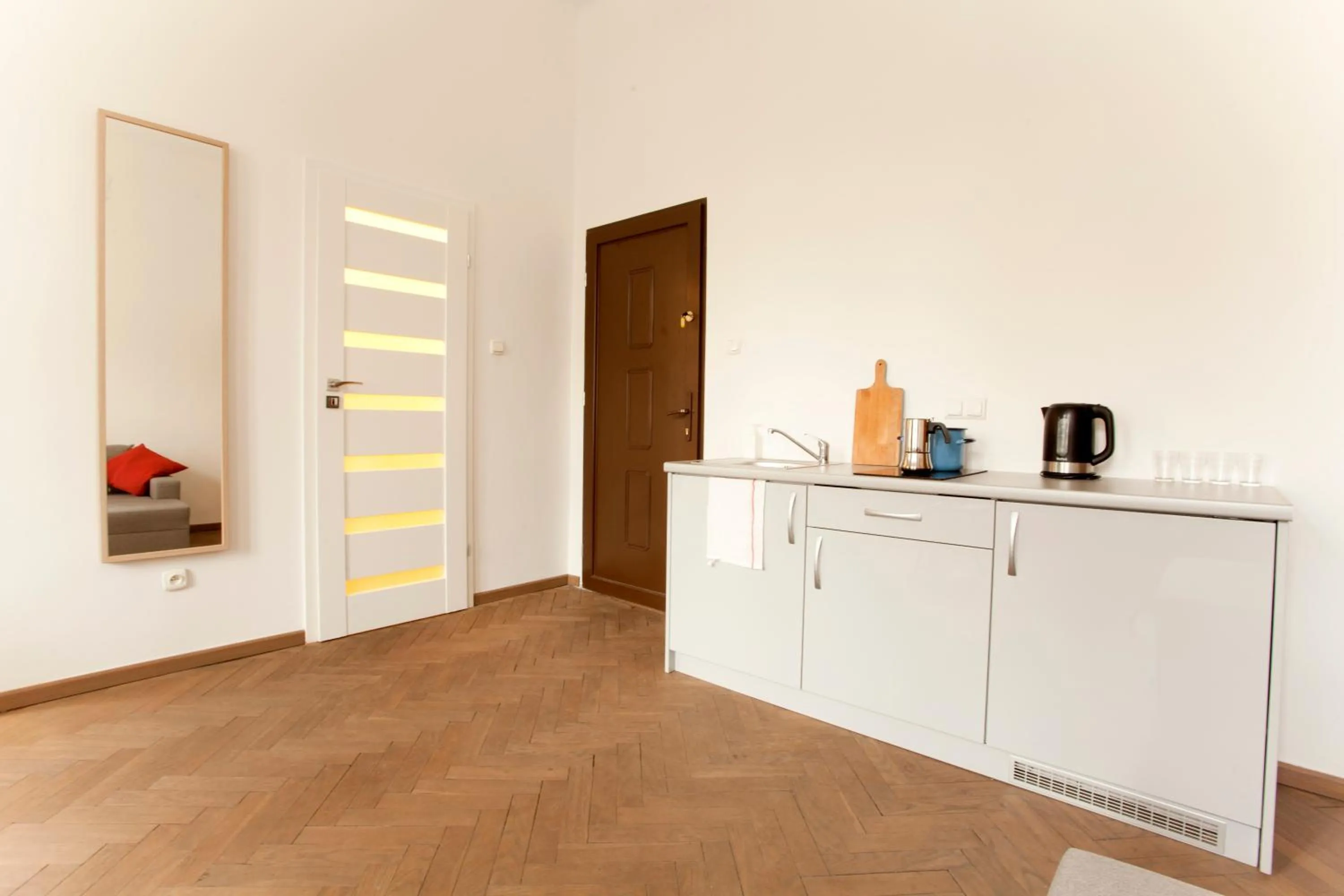 Kitchen or kitchenette in Krakow Townhouse