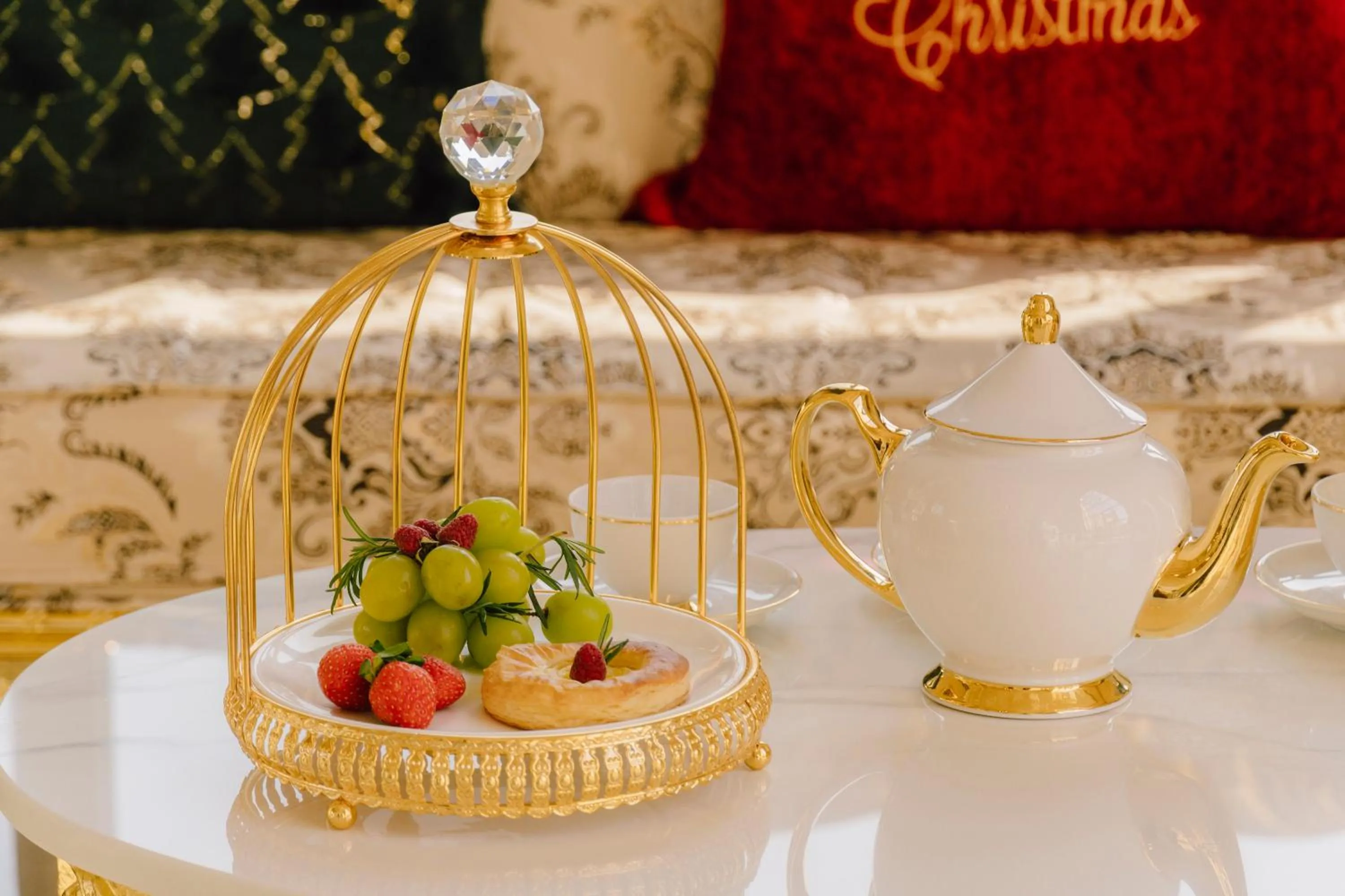 Food close-up in LaChateau