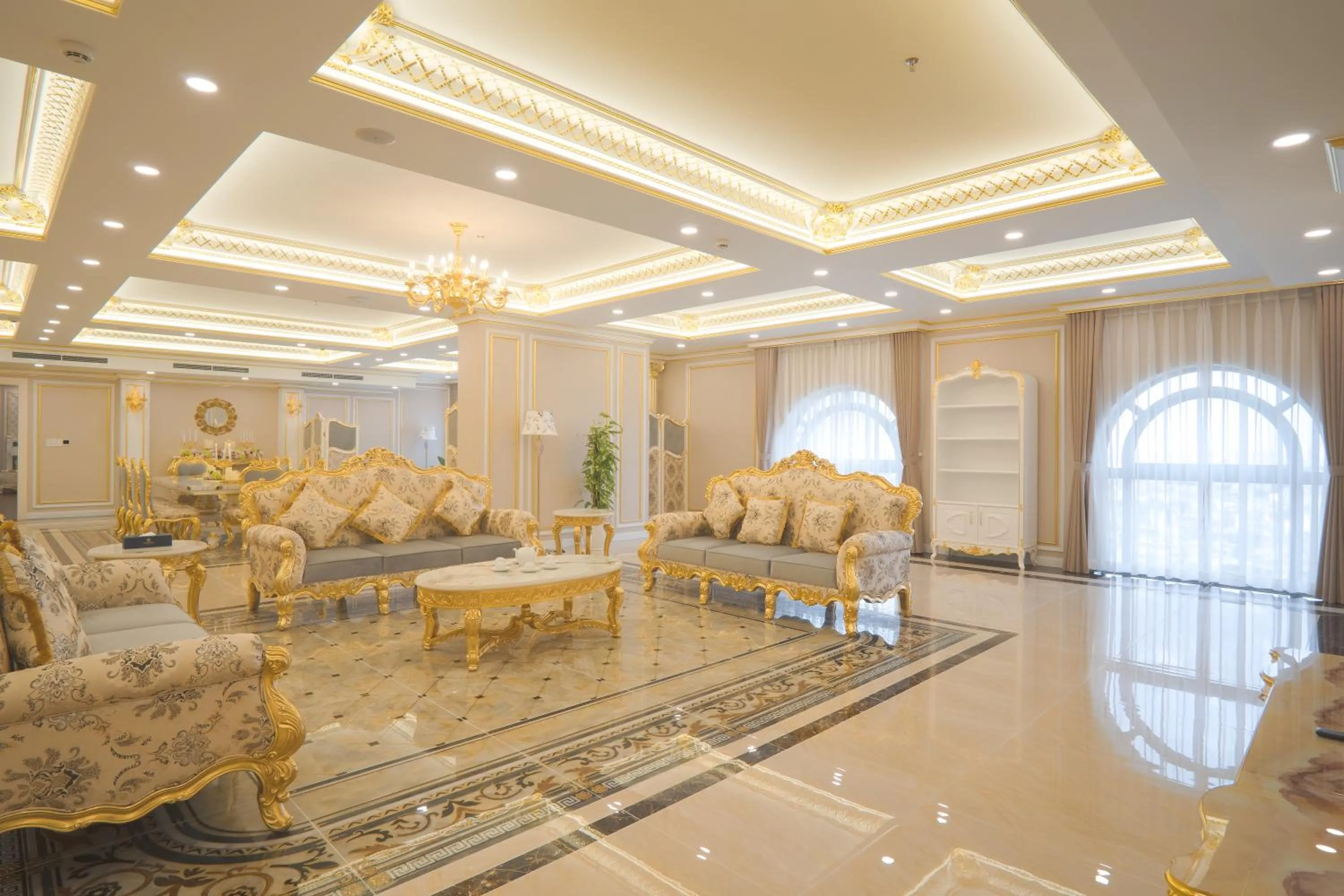 Living room in LaChateau