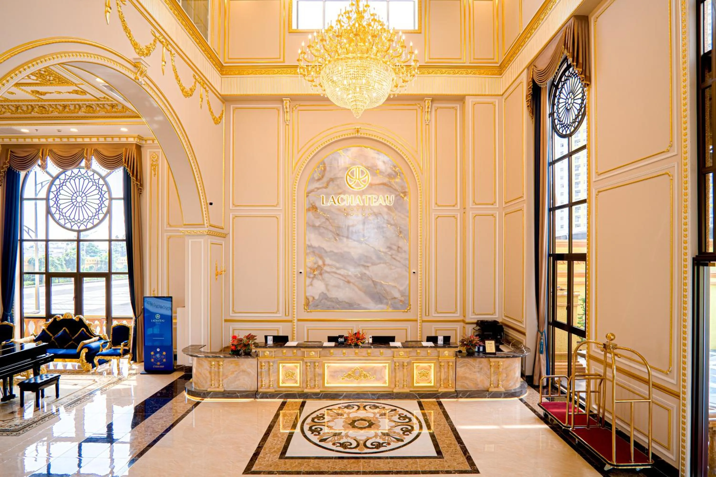 Living room in LaChateau