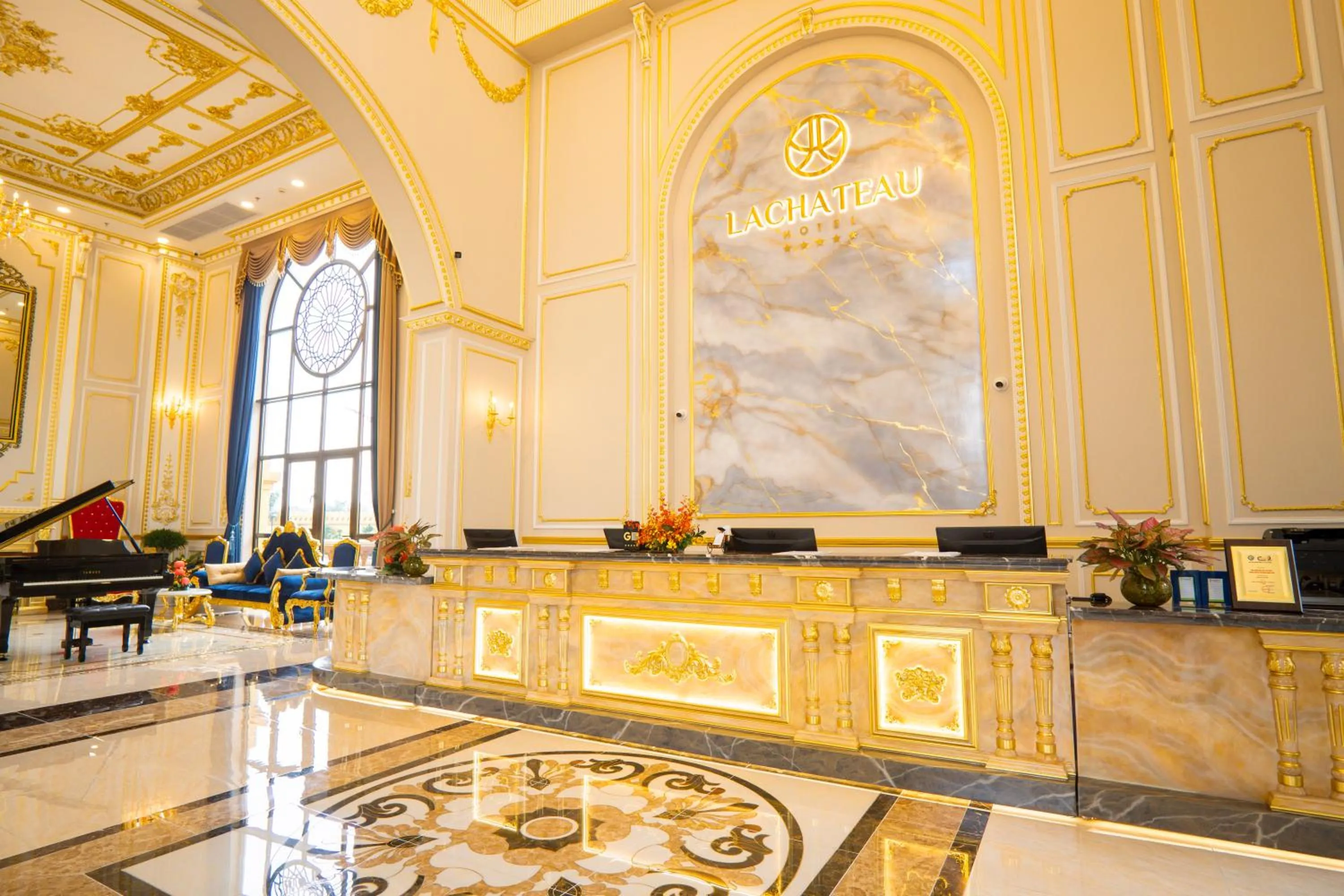 Living room in LaChateau