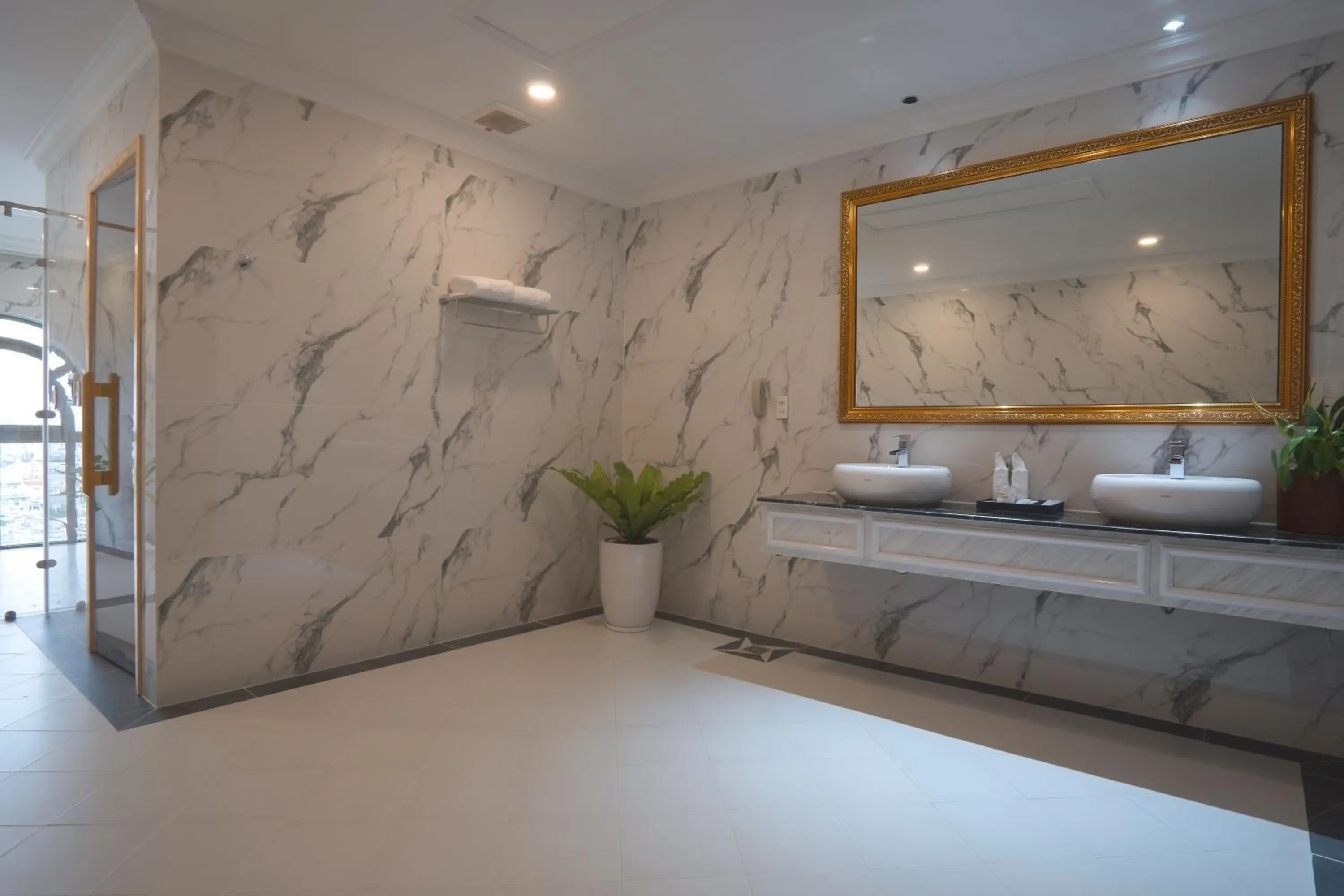 Bathroom in LaChateau