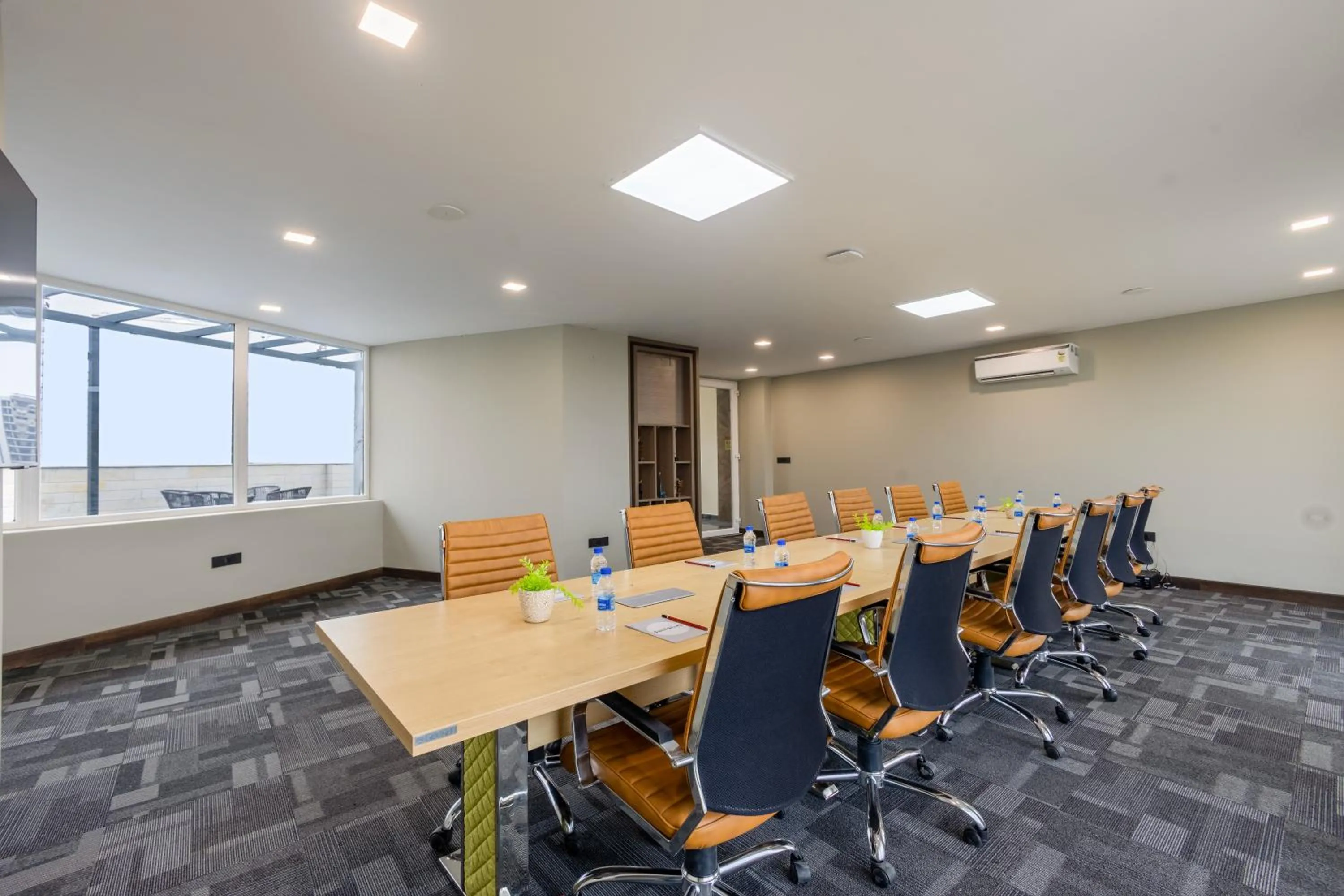 Seating area in Saltstayz Premier - Manesar & Sector 86