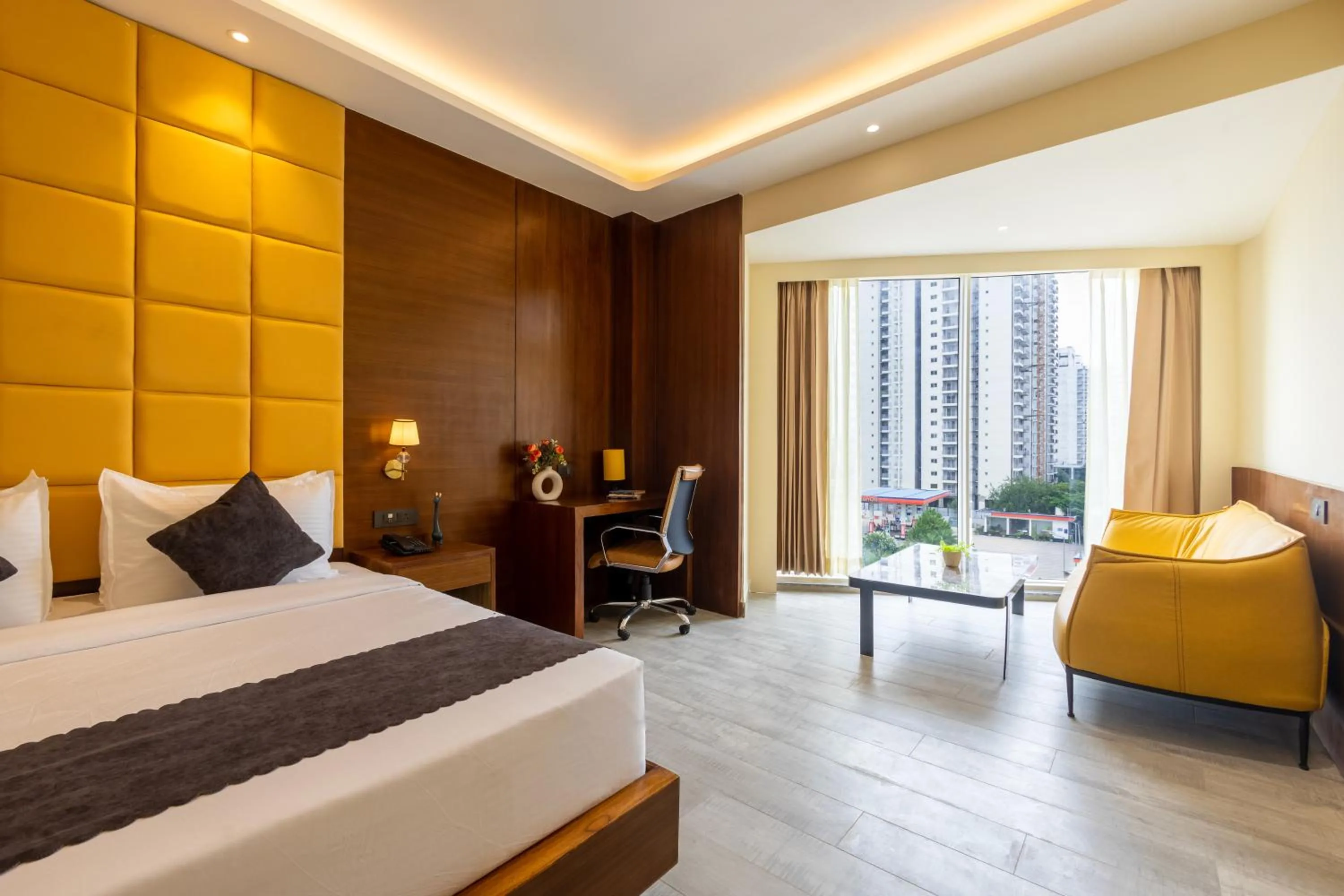 Bed in Saltstayz Premier - Manesar & Sector 86