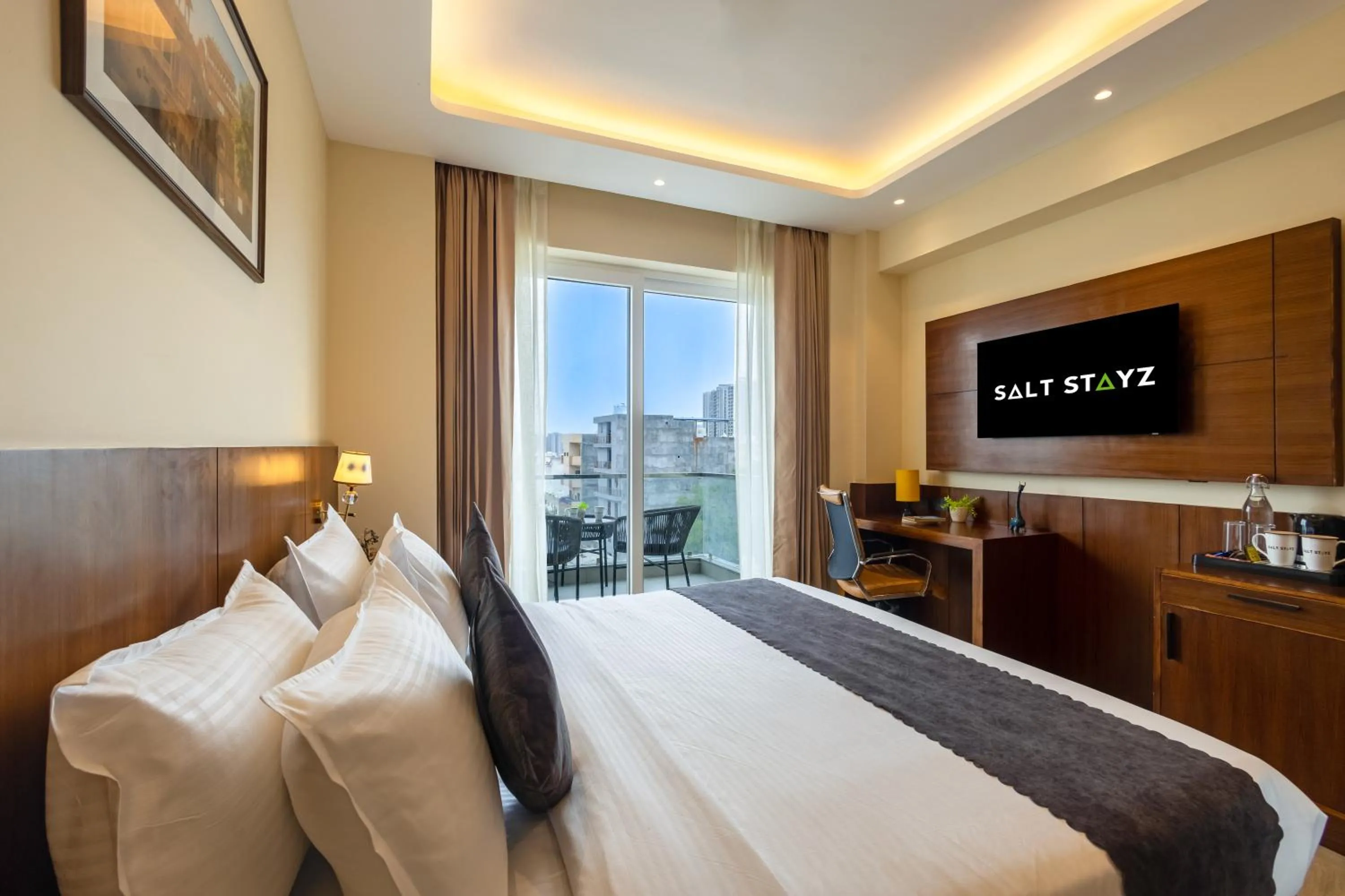 Bed in Saltstayz Premier - Manesar & Sector 86