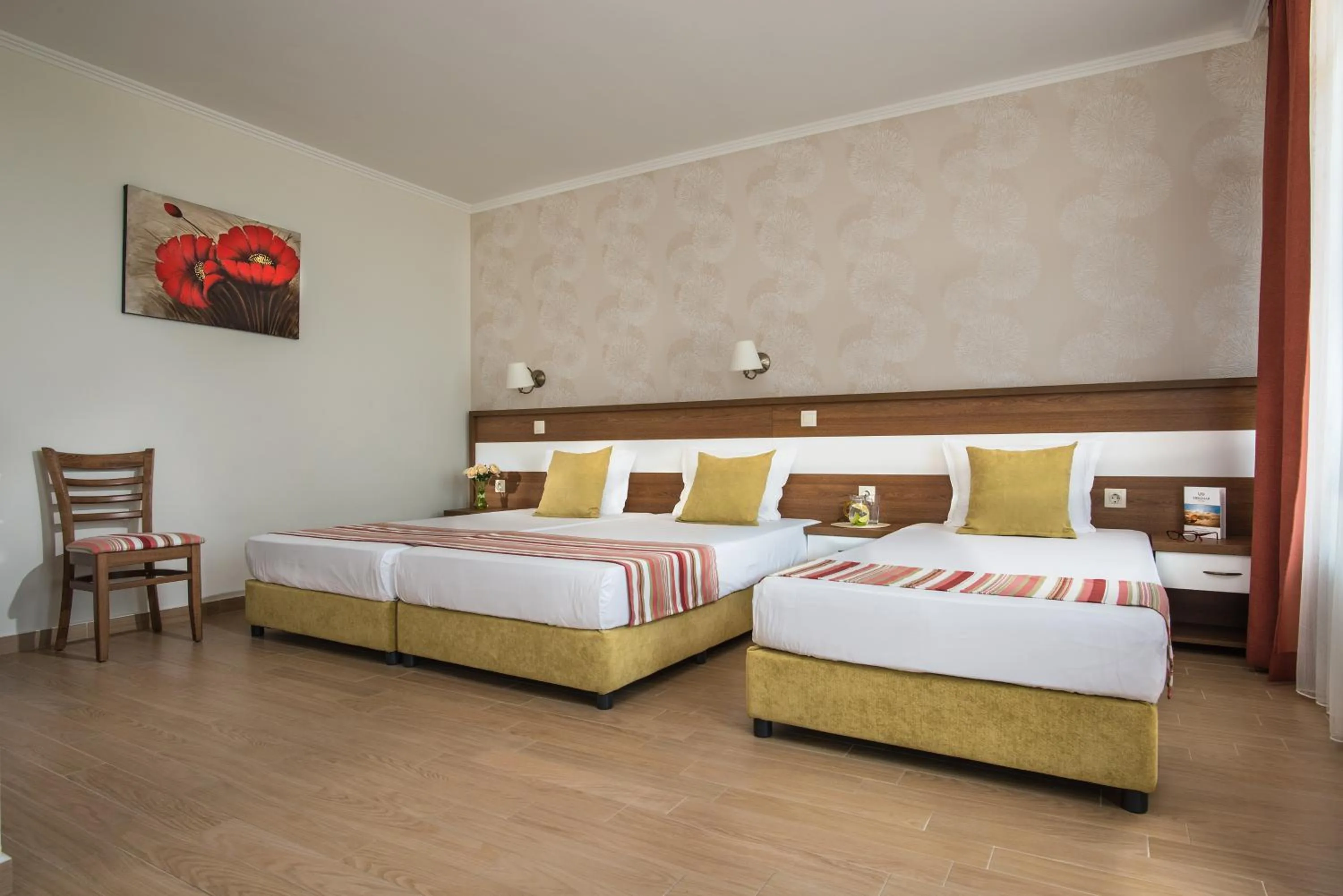 Bed in Hotel Miramar Sozopol