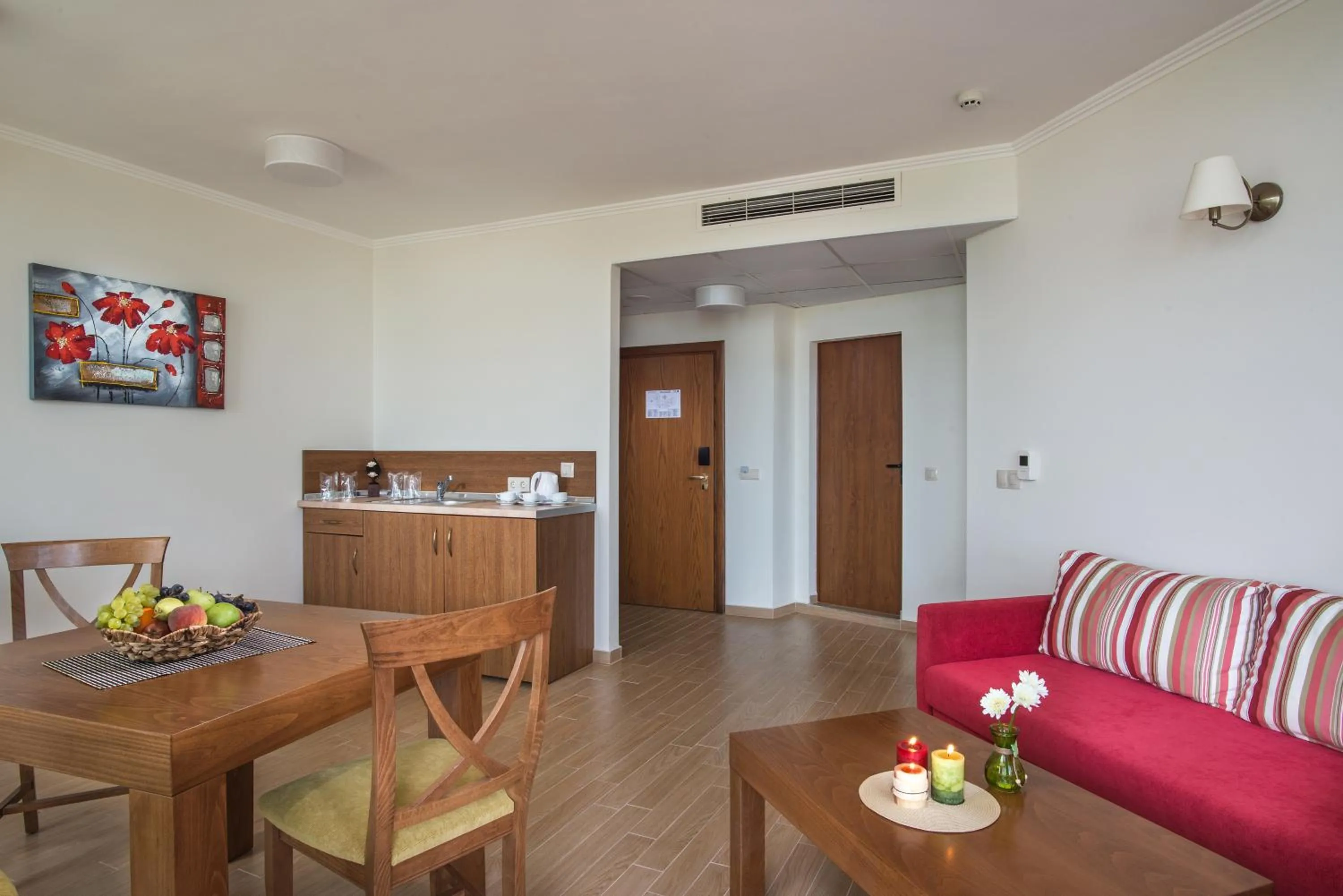 Kitchen or kitchenette in Hotel Miramar Sozopol