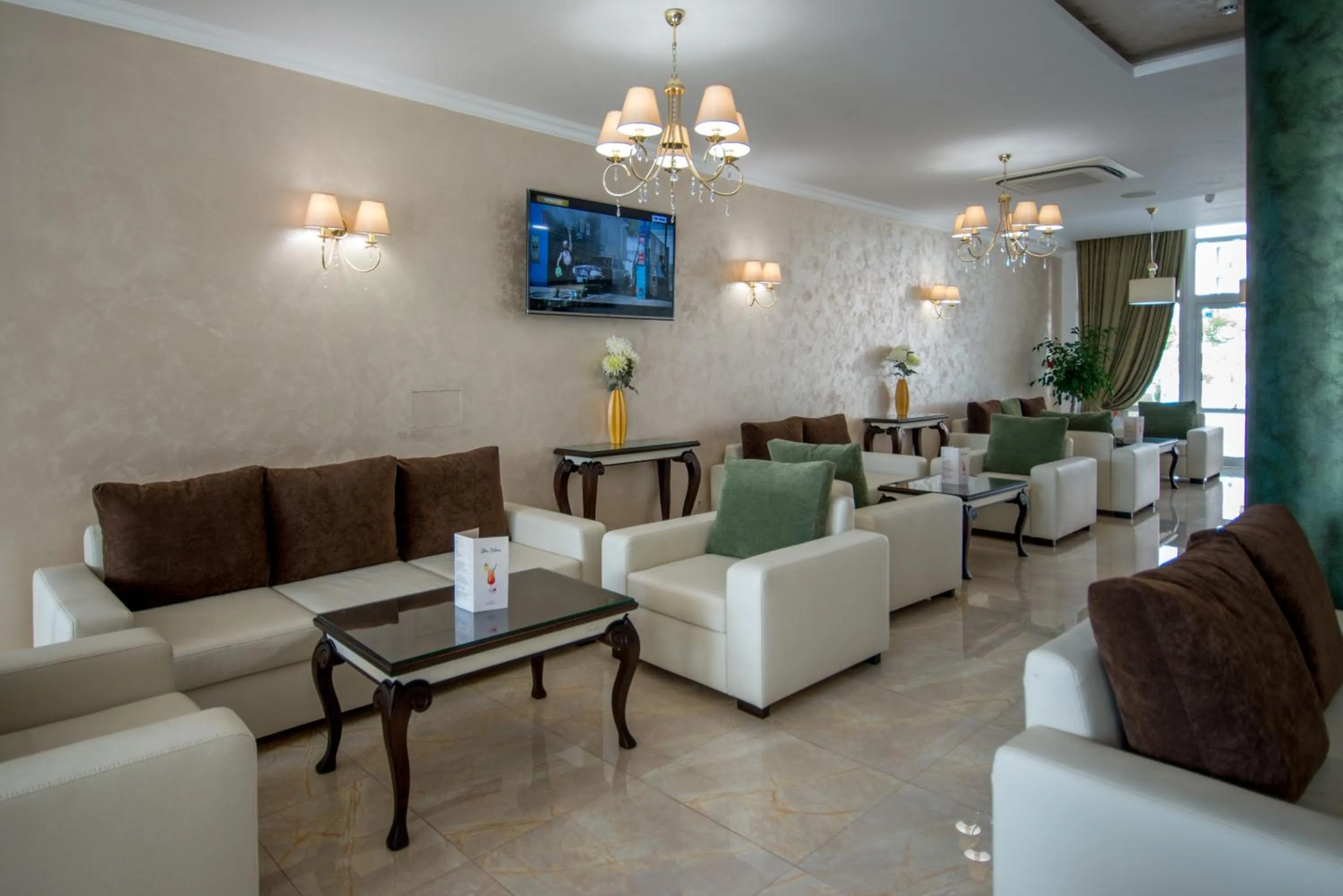 Lobby or reception in Hotel Miramar Sozopol
