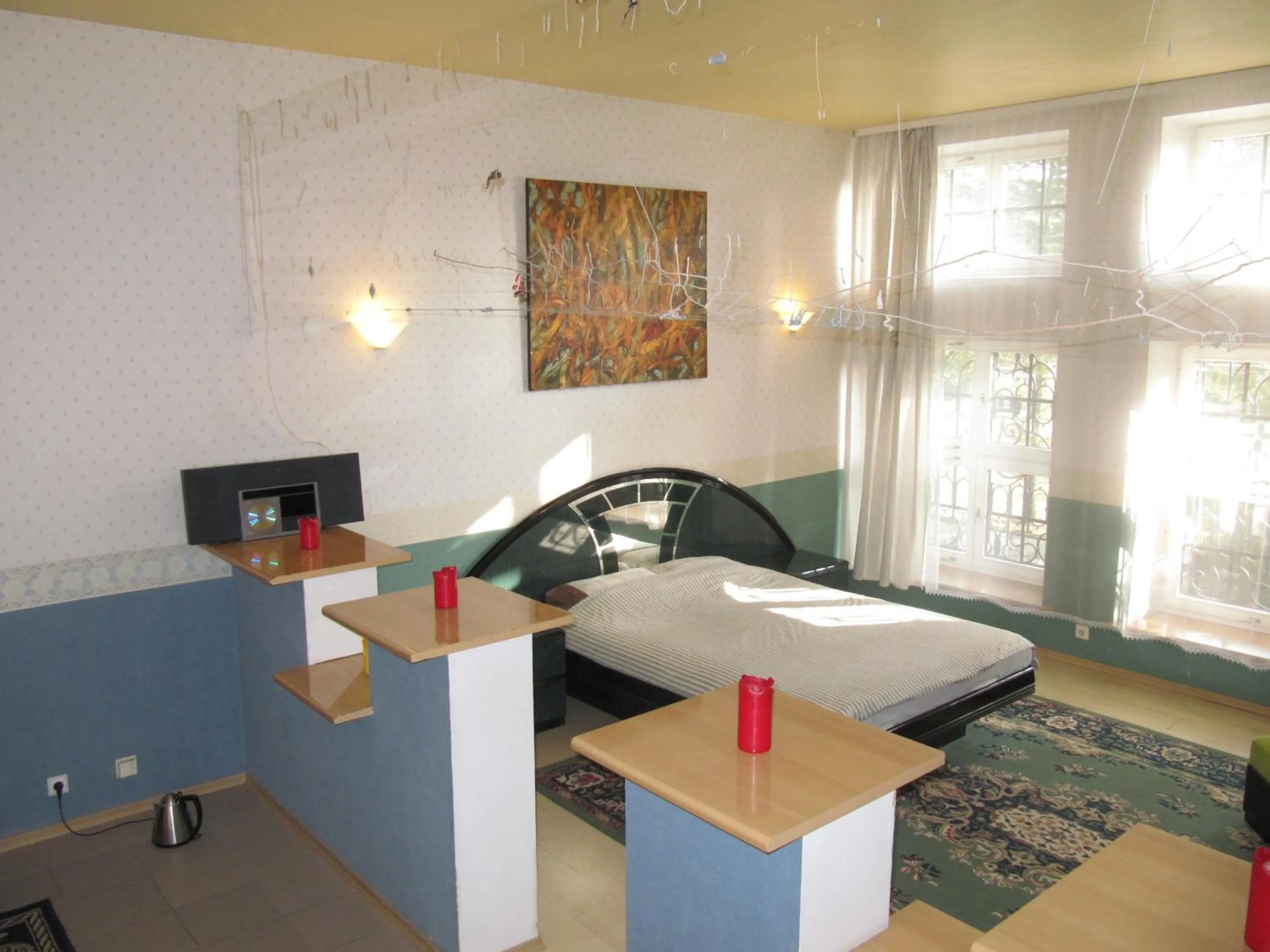 Seating area in Apartamentai Lampėdžiuose