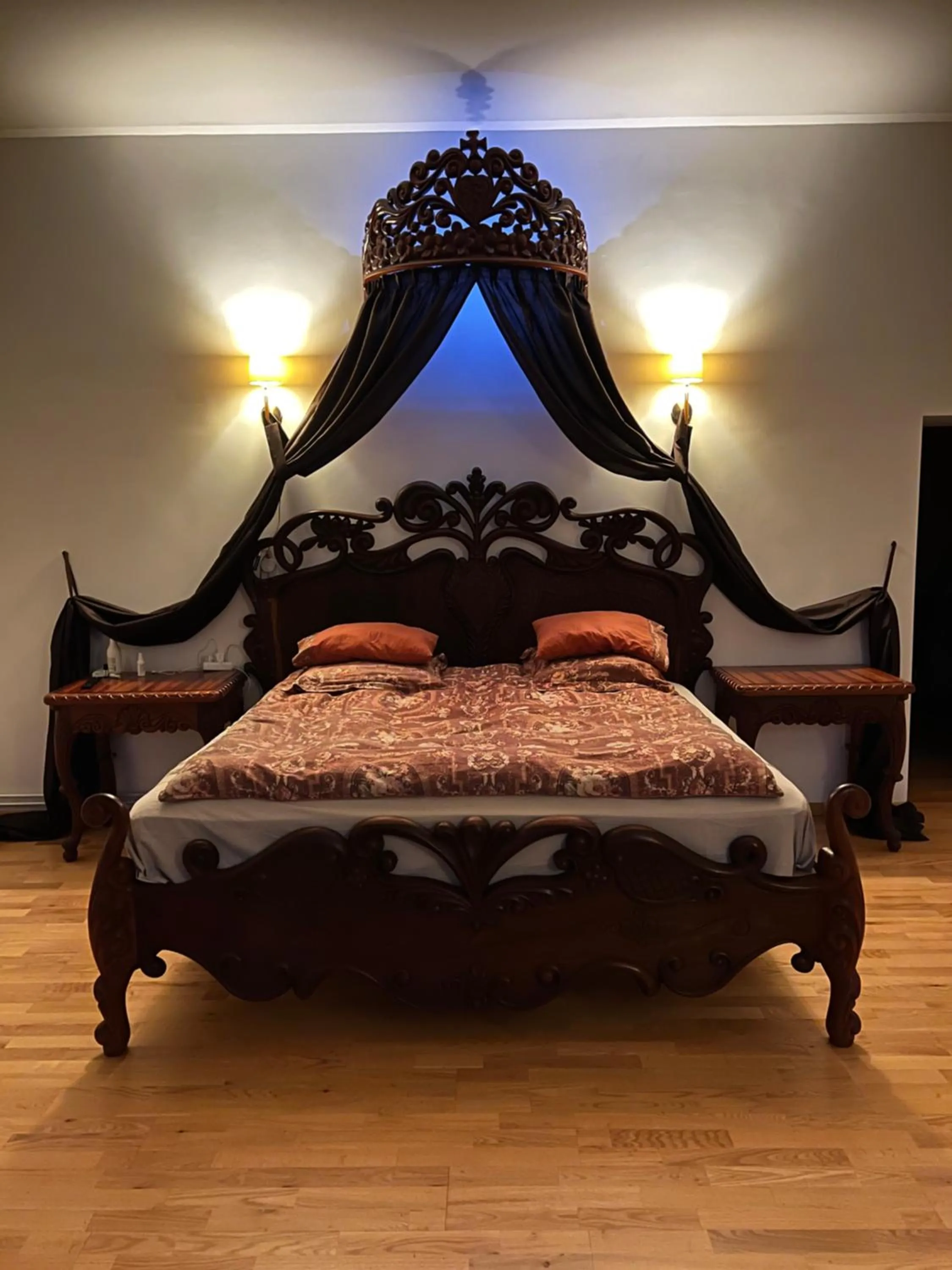 Bed in Apartamentai Lampėdžiuose