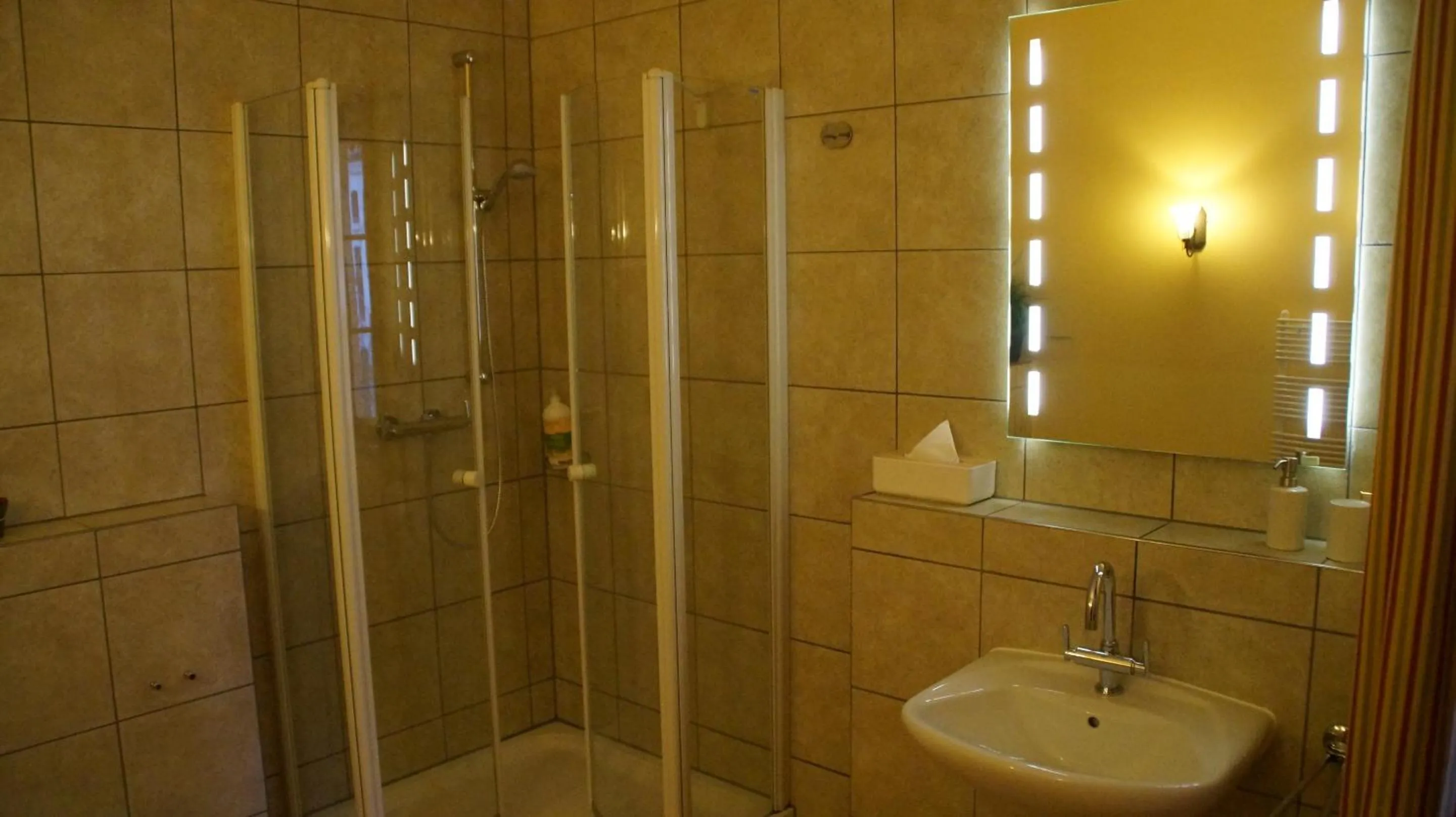 Bathroom in Gästehaus am Wasserturm