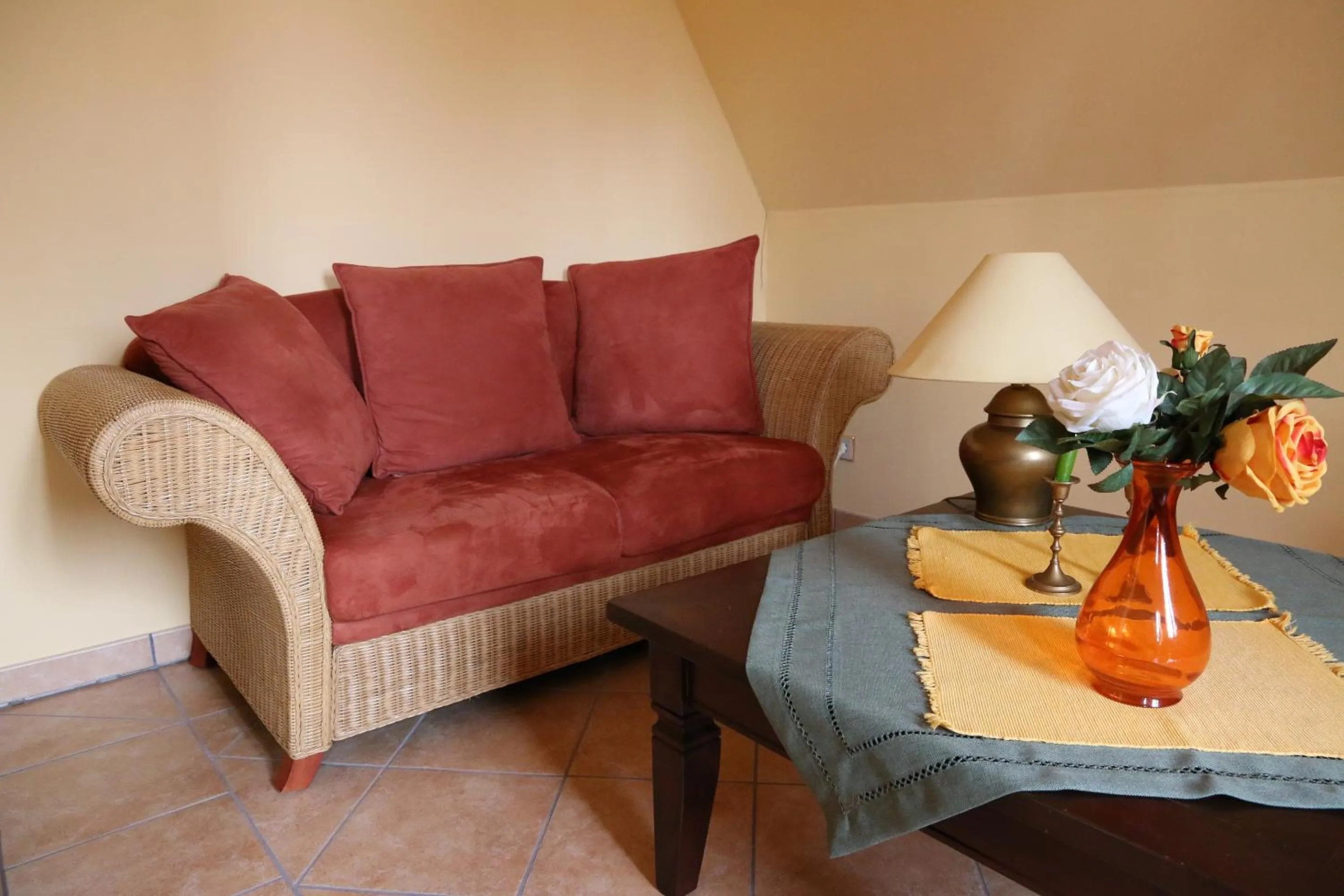 Living room in Gästehaus am Wasserturm