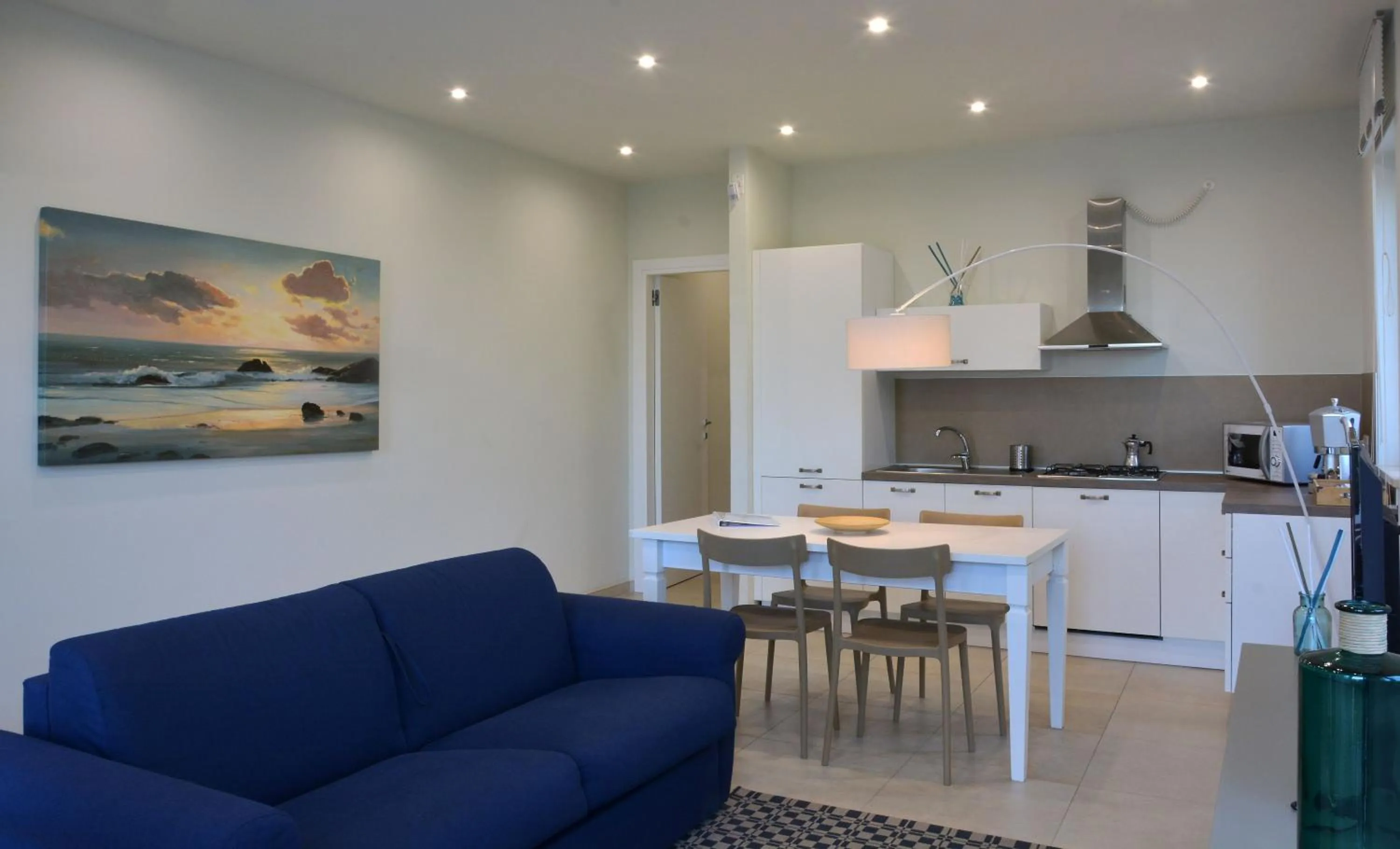 Kitchen or kitchenette in Vilu Suite Mare