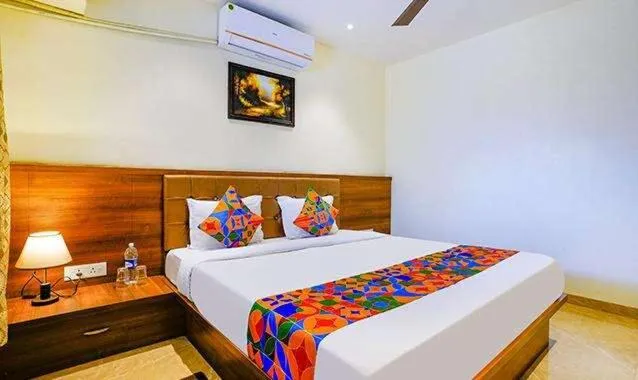 Bed in Hotel Chaitanya Executive