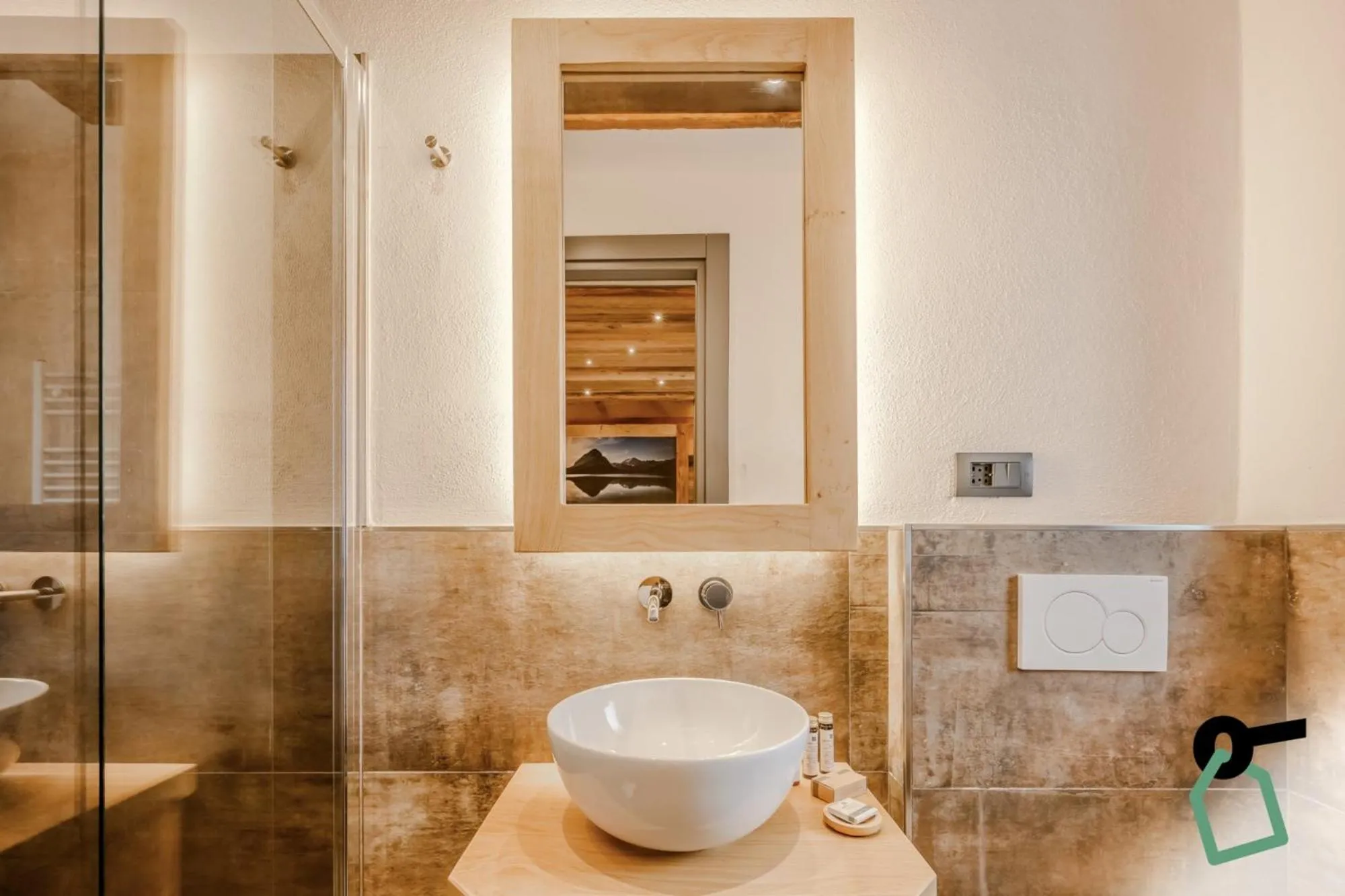 Bathroom in Hotiday Sauze Centro