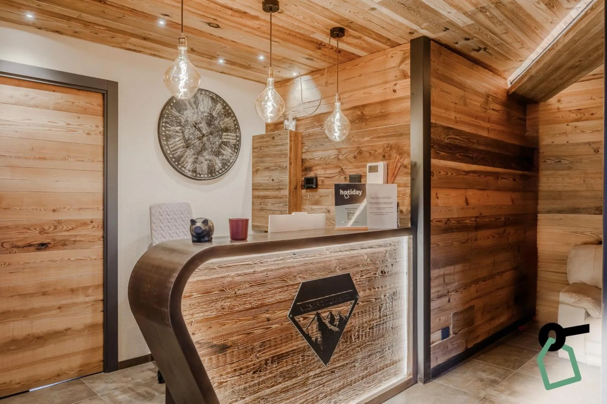 Lobby or reception in Hotiday Sauze Centro