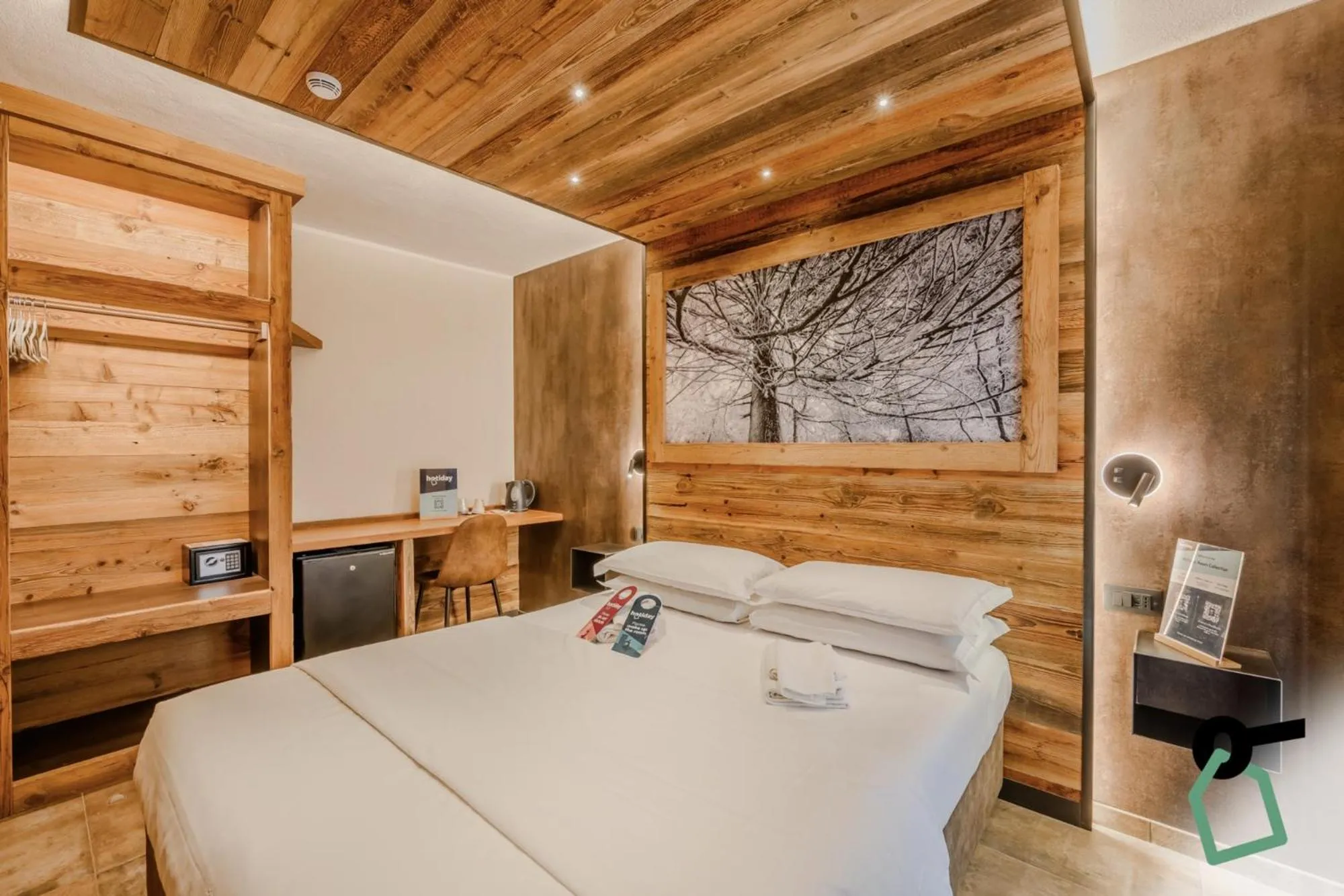 Bedroom, Bed in Hotiday Sauze Centro