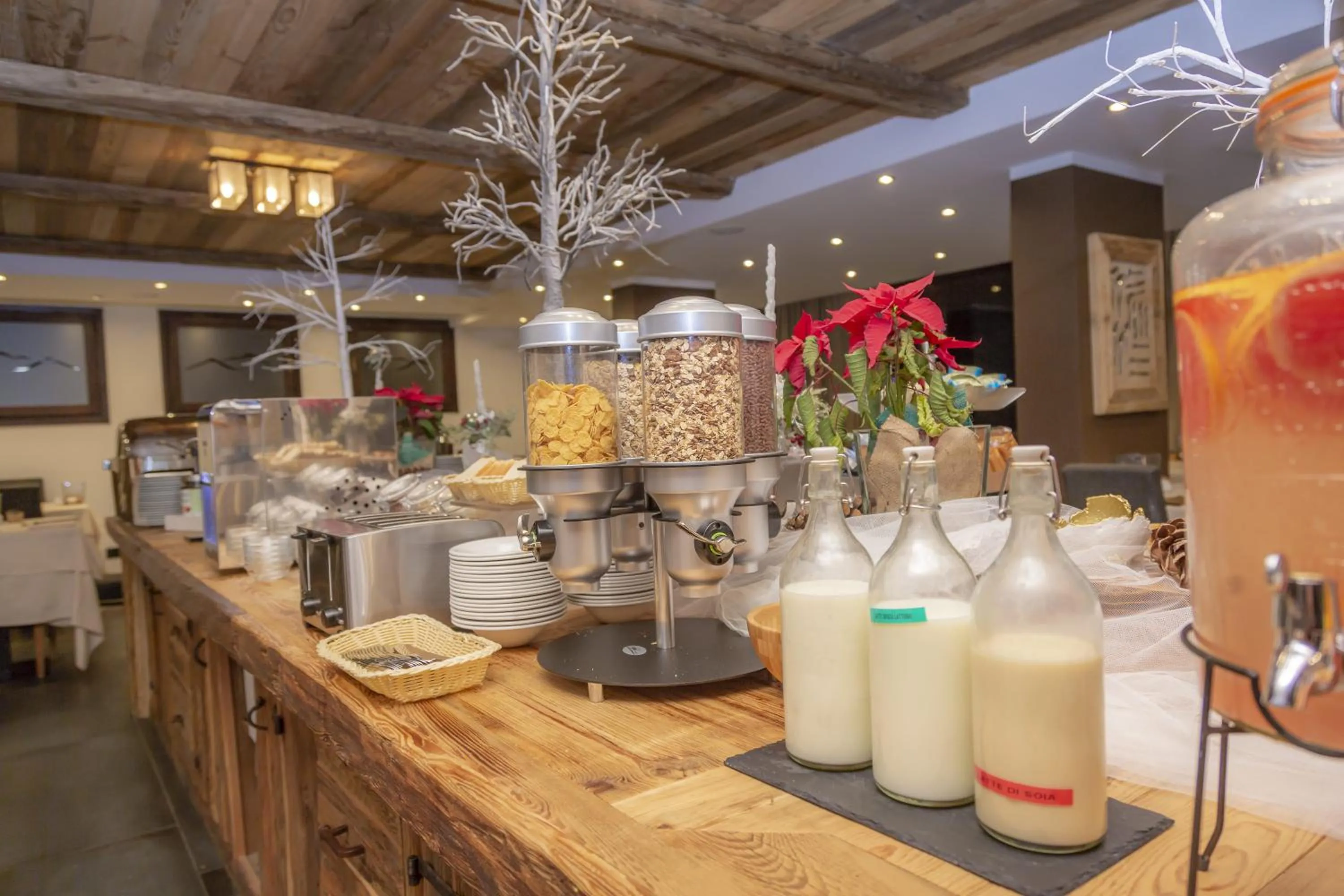 Buffet breakfast in Hotiday Sestriere Ski Run