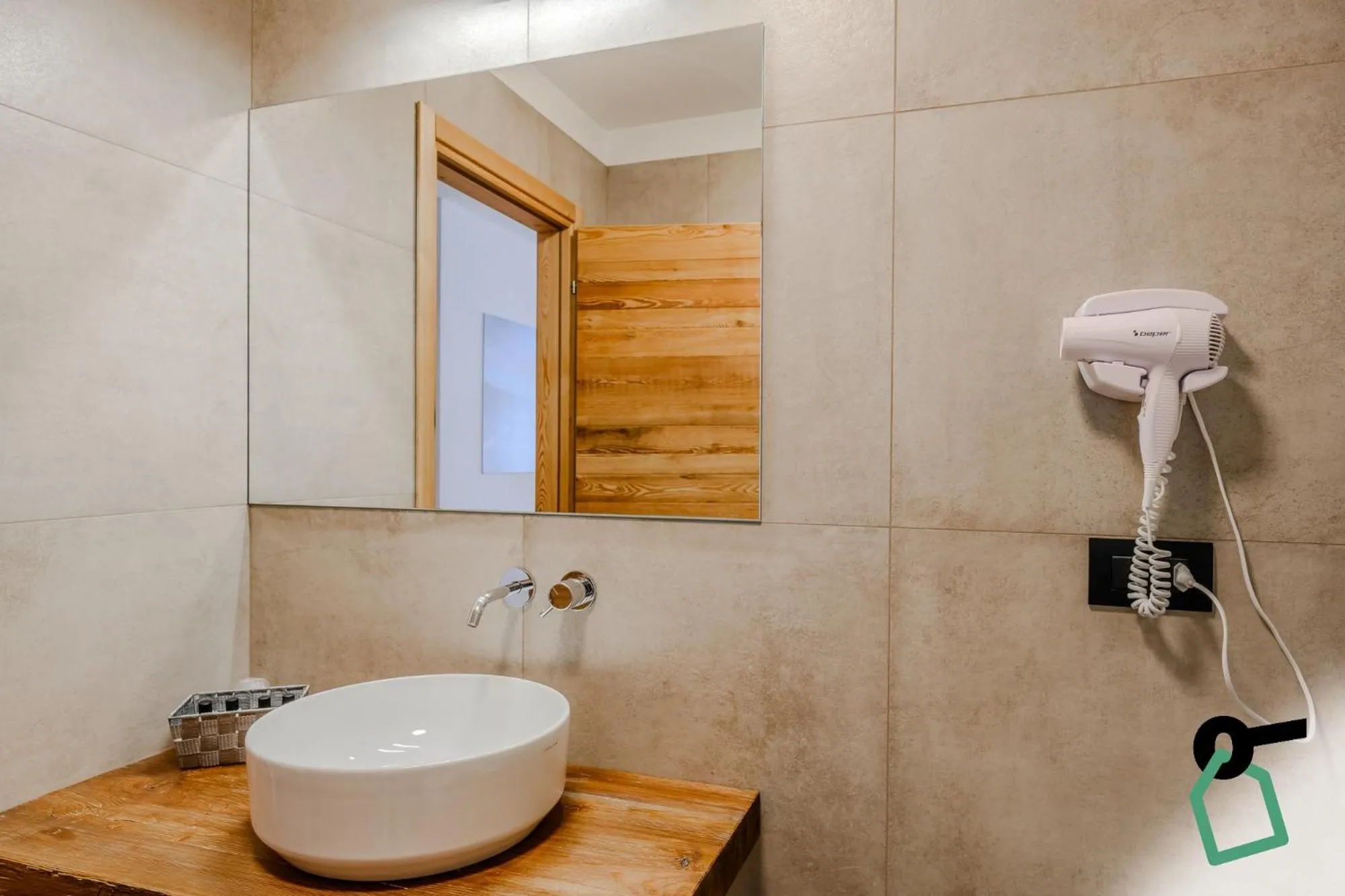 Bathroom in Hotiday Sestriere Ski Run