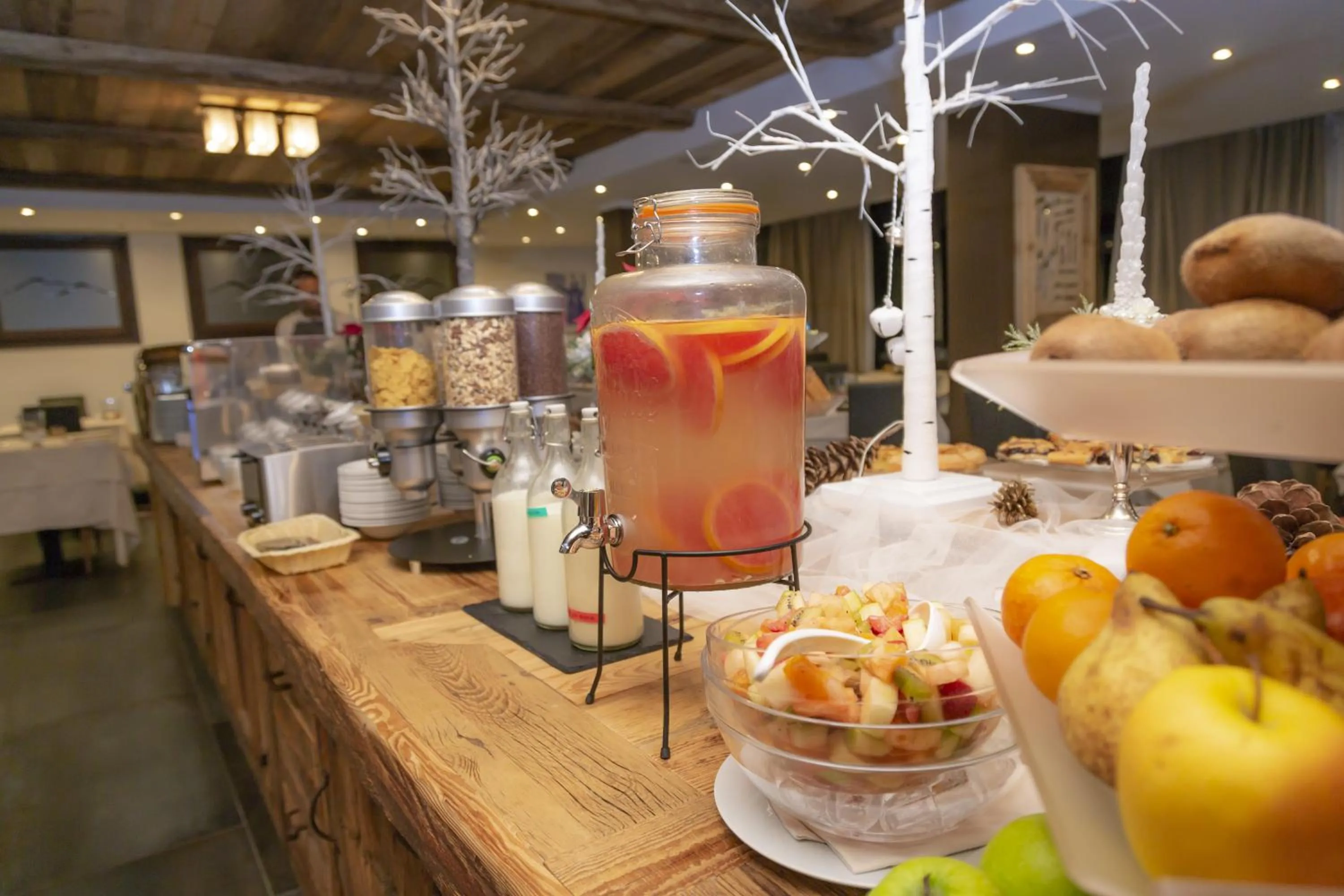 Buffet breakfast in Hotiday Sestriere Ski Run